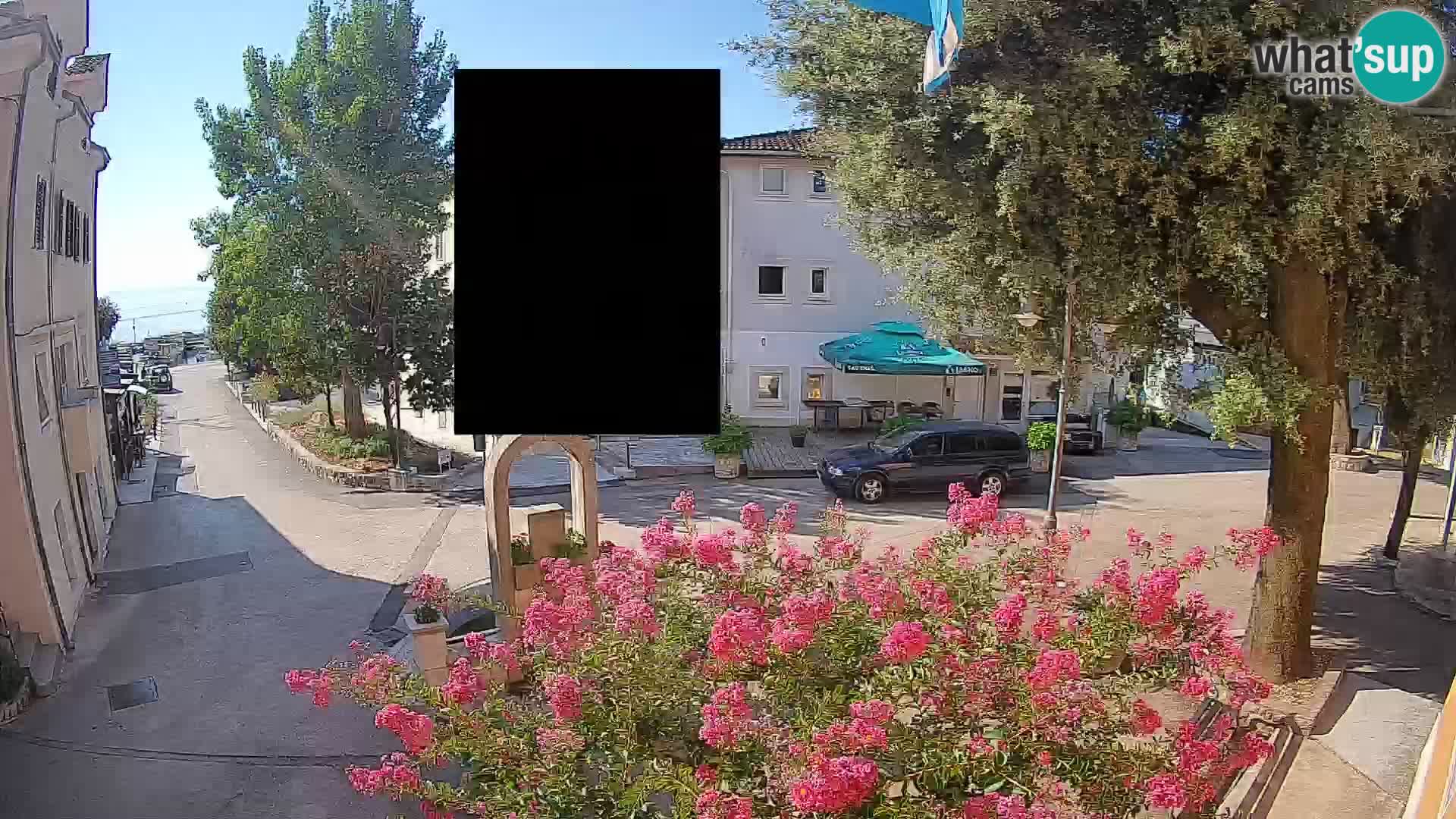 Webcam Centre de Mošćenička Draga – Vue en direct du centre-ville