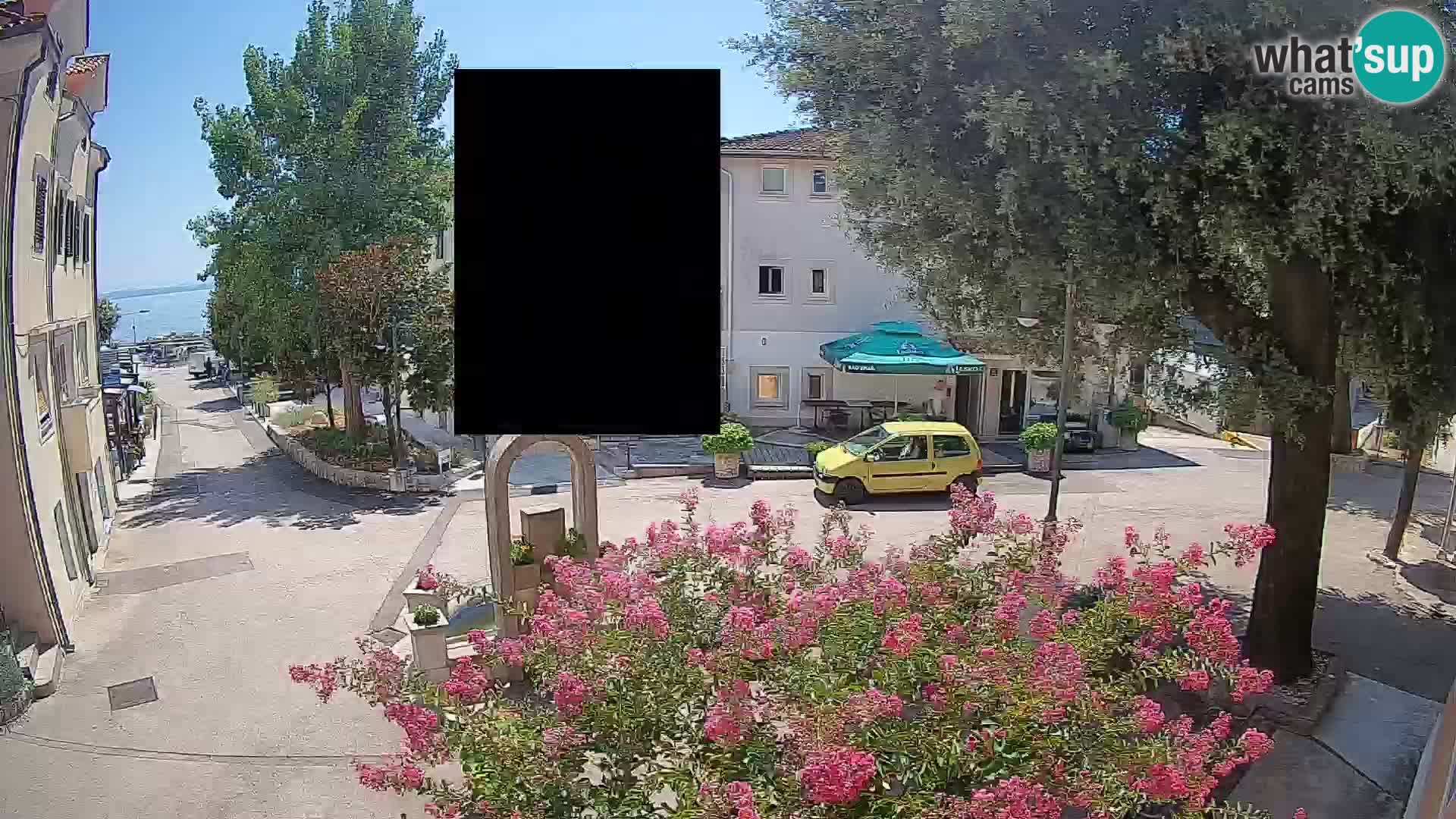 Webcam Mošćenička Draga Zentrum – Liveblick auf das Ortszentrum