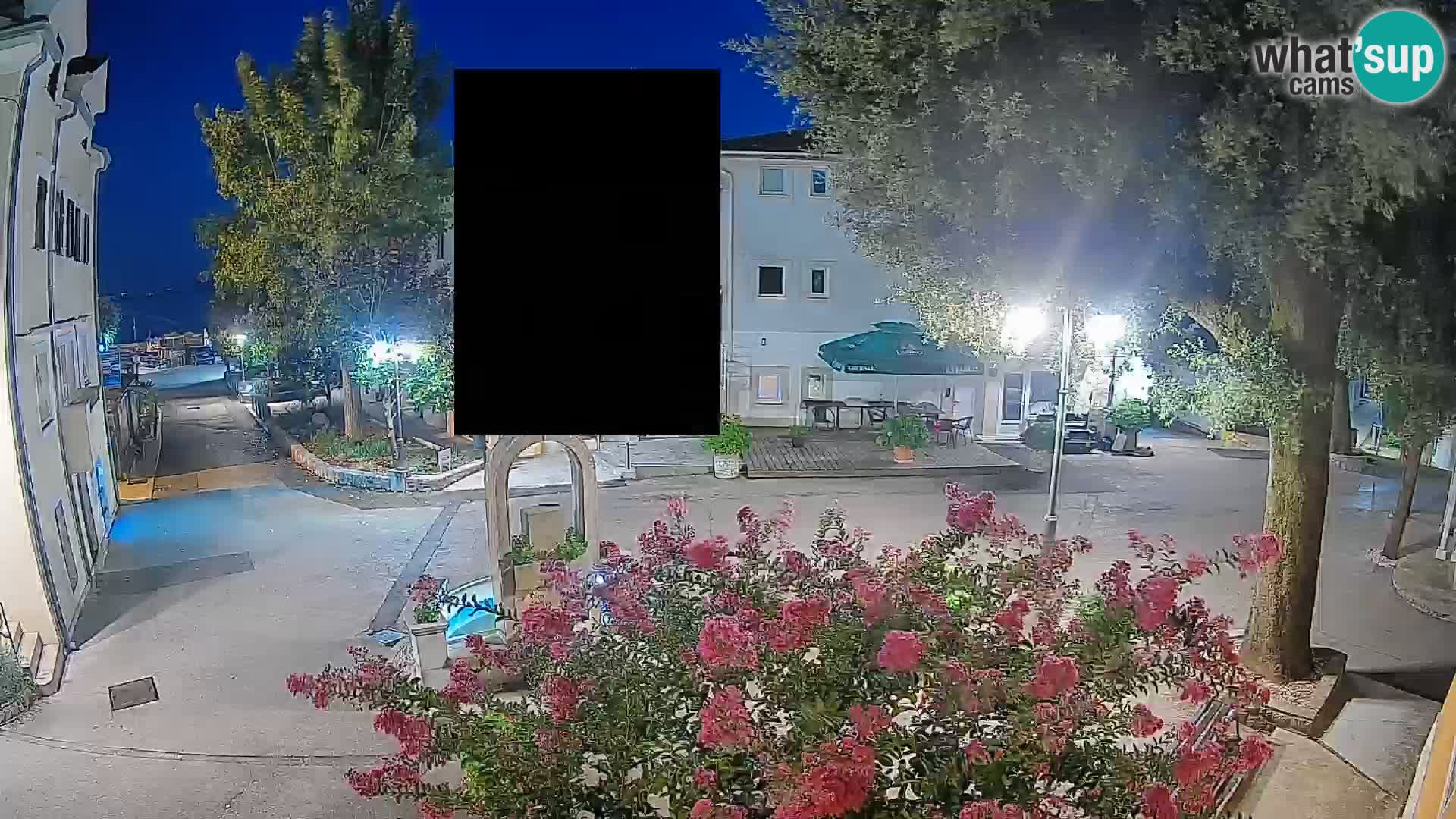 Webcam Mošćenička Draga Center – Live View of the Town Center