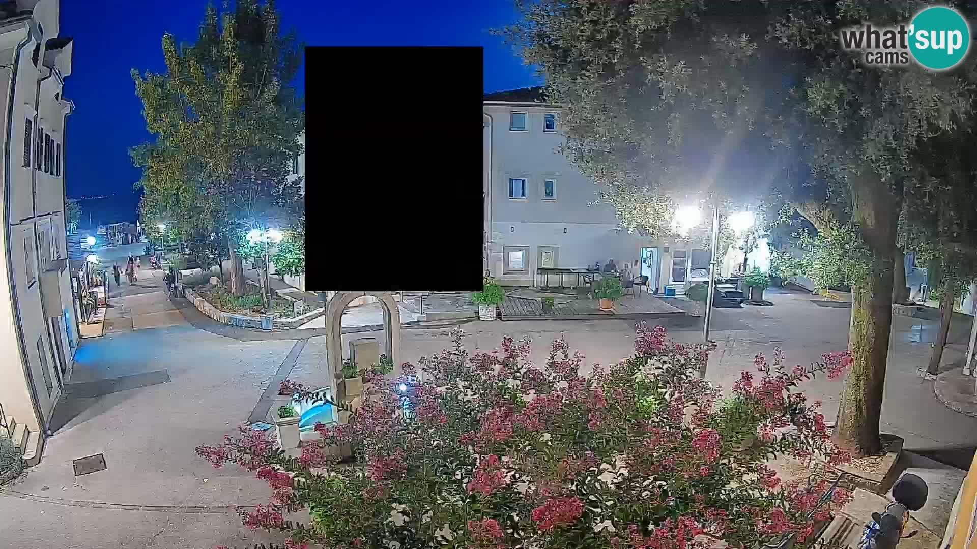 Webcam Centre de Mošćenička Draga – Vue en direct du centre-ville