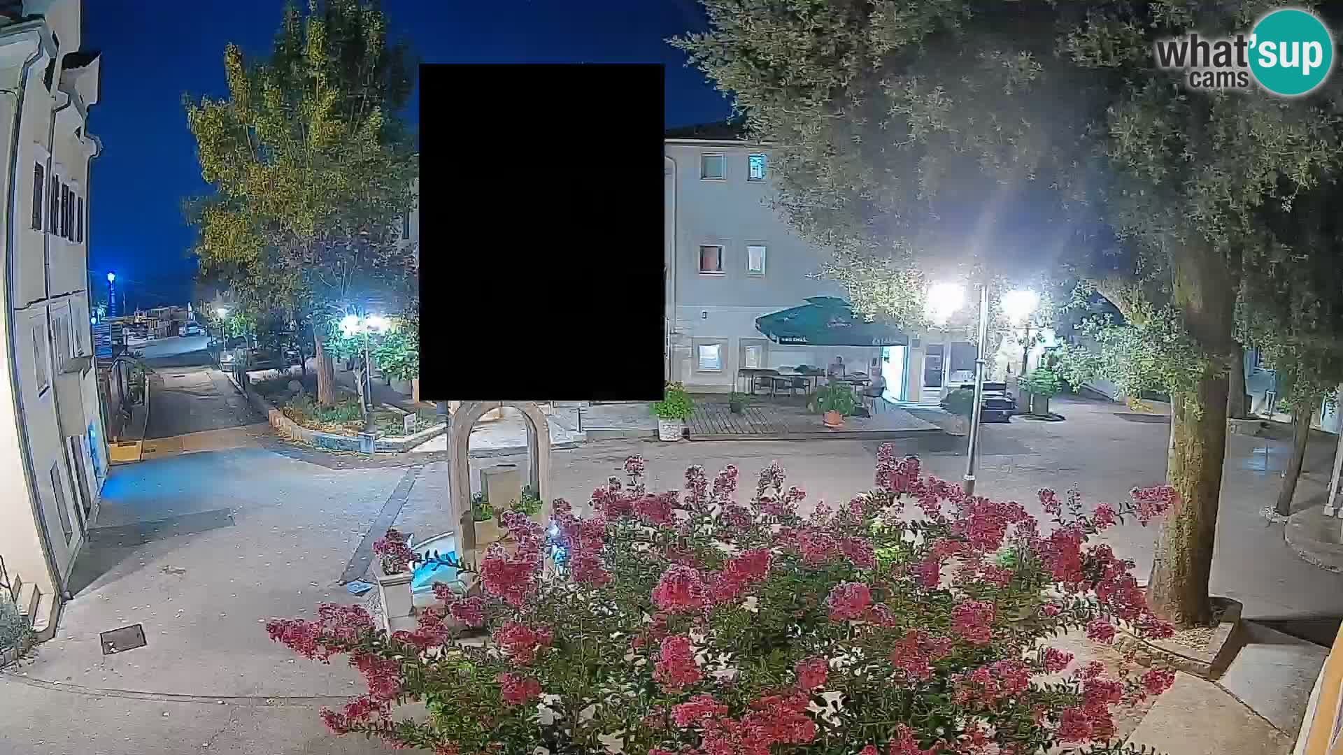 Webcam Centre de Mošćenička Draga – Vue en direct du centre-ville