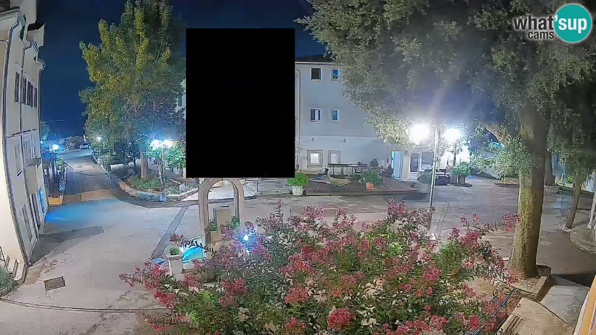 Webcam Centre de Mošćenička Draga – Vue en direct du centre-ville