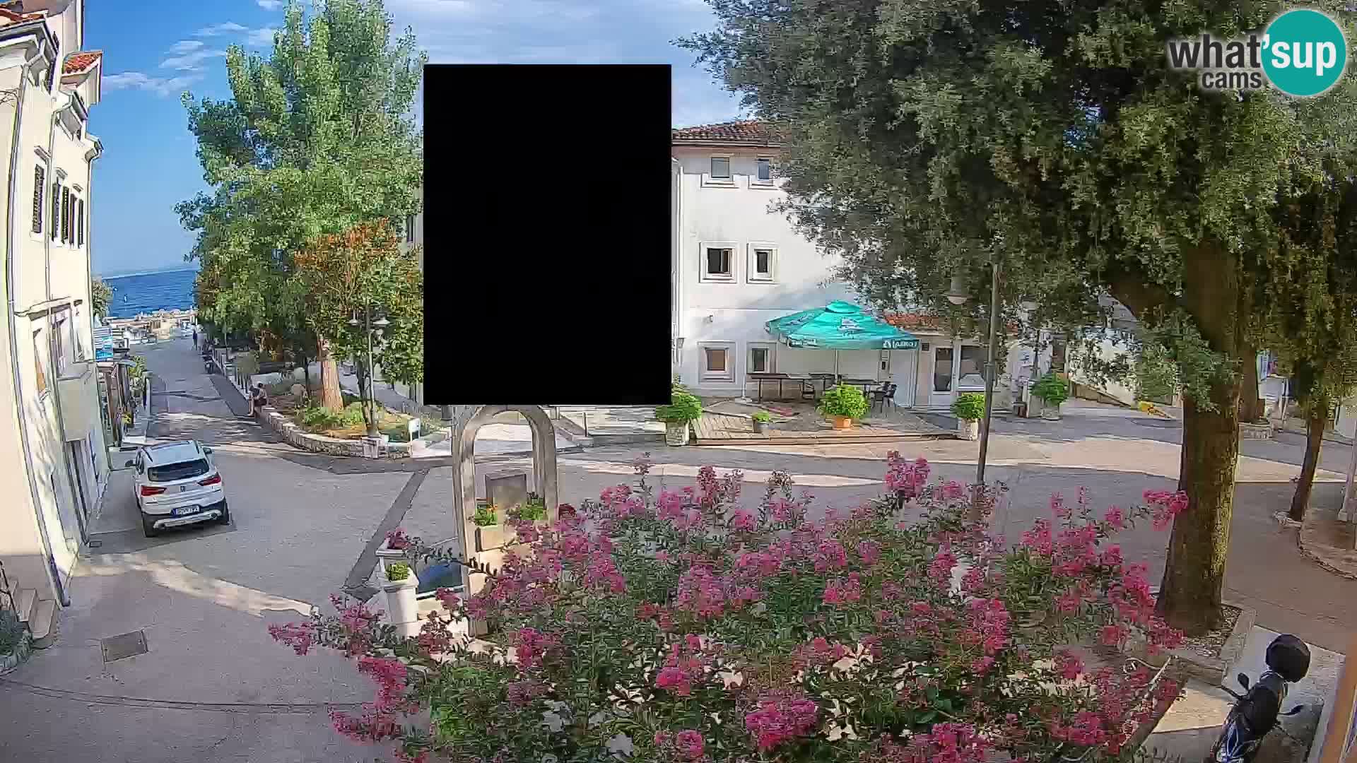 Webcam Mošćenička Draga Zentrum – Liveblick auf das Ortszentrum