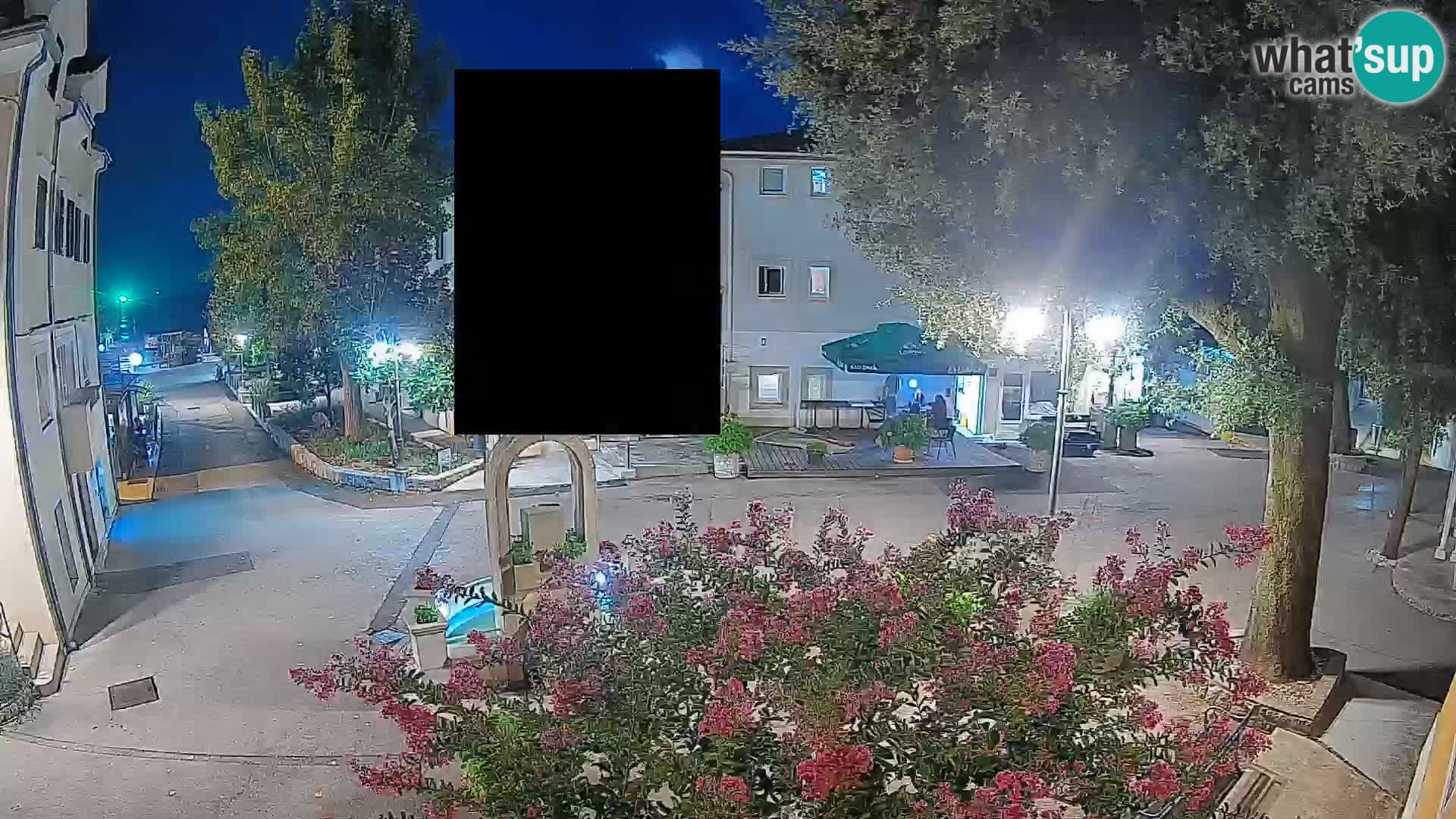 Webcam Mošćenička Draga Zentrum – Liveblick auf das Ortszentrum