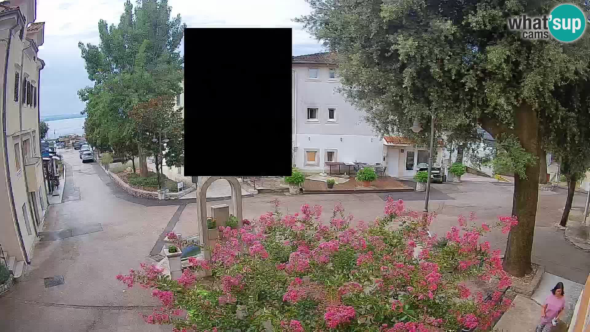 Webcam centre de Mošćenička Draga – Vue en direct du centre-ville