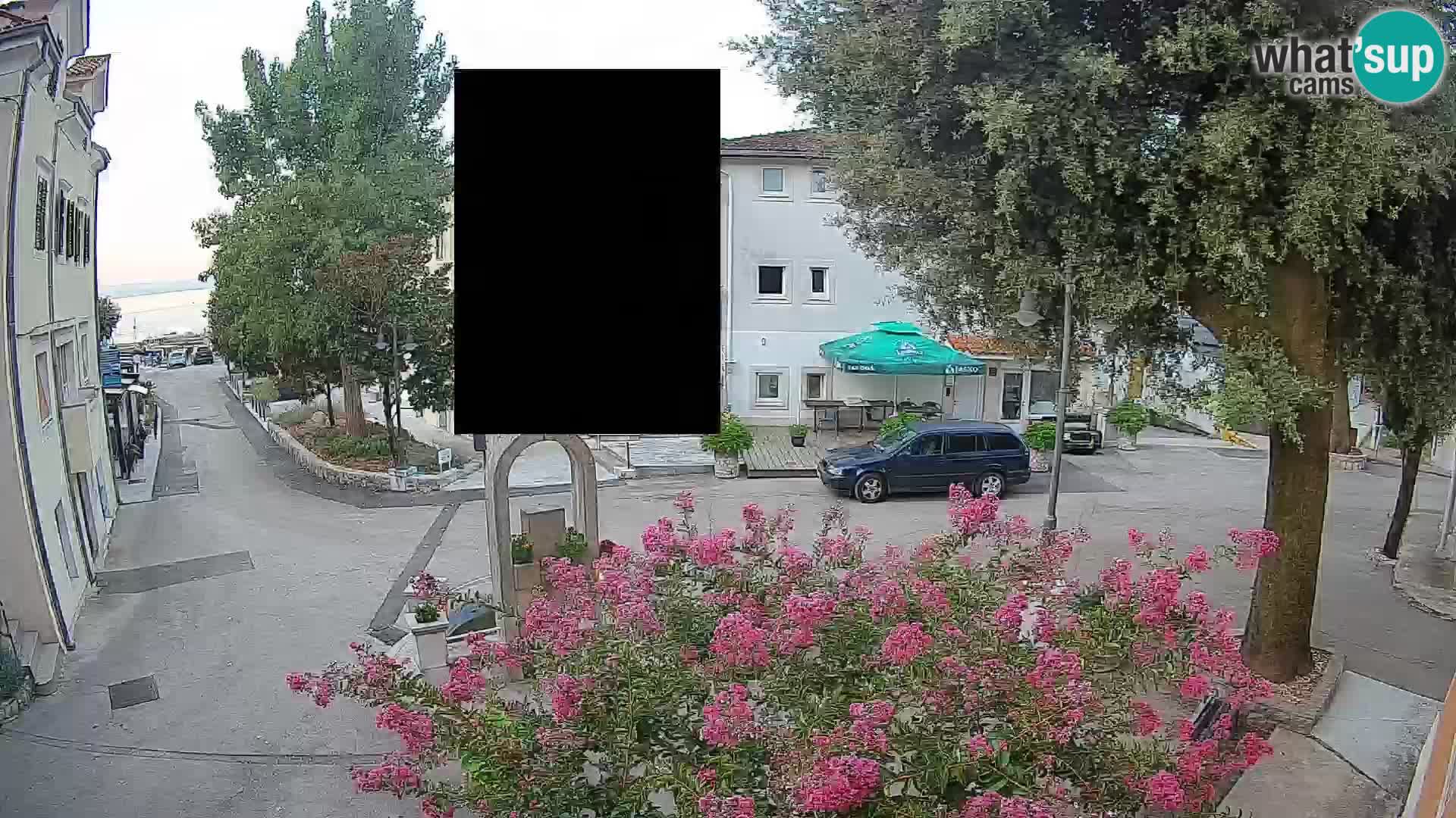 Spletna kamera center Mošćeniška Draga – Pogled v živo