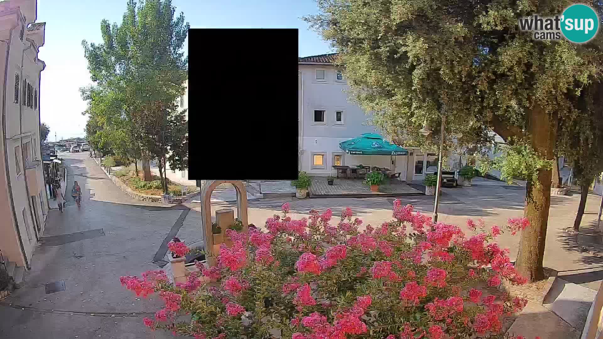 Webcam Mošćenička Draga Zentrum – Liveblick auf das Ortszentrum