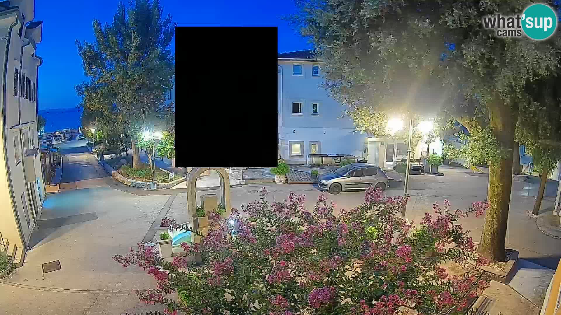 Spletna kamera center Mošćeniška Draga – Pogled v živo