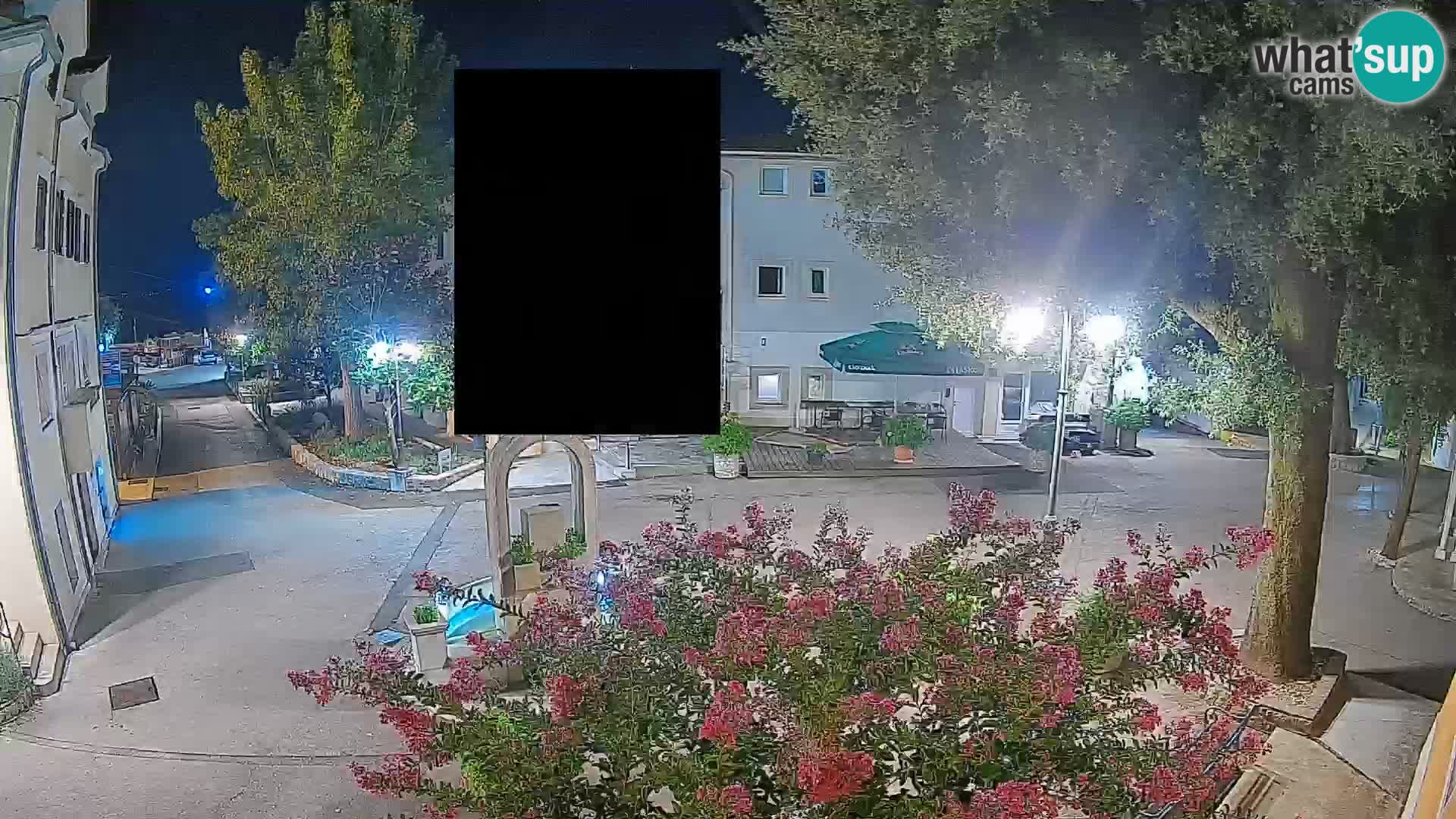 Webcam centre de Mošćenička Draga – Vue en direct du centre-ville