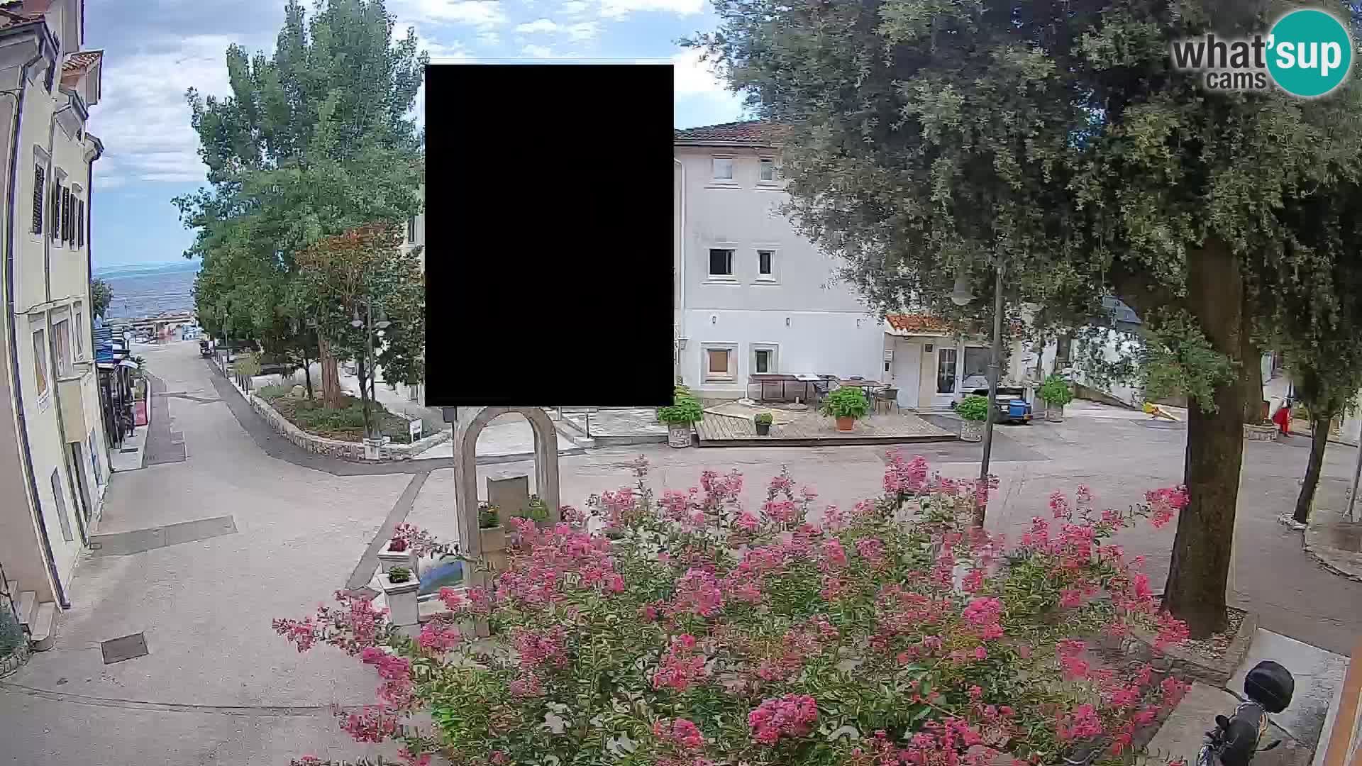 Webcam Mošćenička Draga Zentrum – Liveblick auf das Ortszentrum