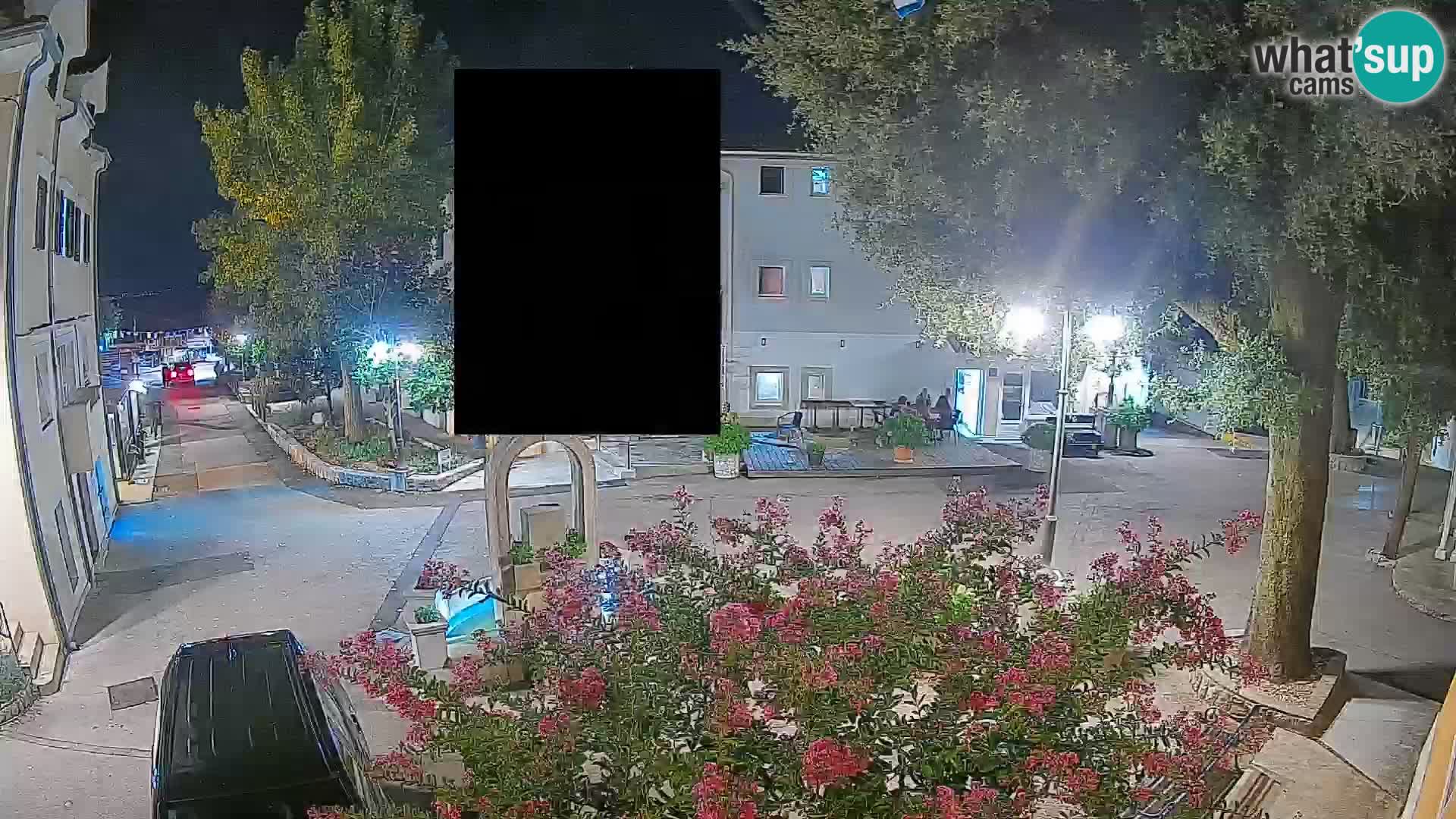 Webcam Mošćenička Draga Center – Live View of the Town Center