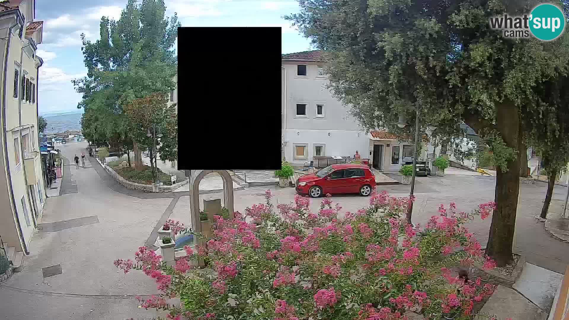Webcam Mošćenička Draga Zentrum – Liveblick auf das Ortszentrum