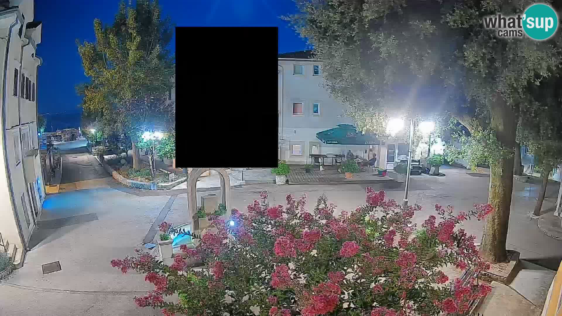 Webcam centre de Mošćenička Draga – Vue en direct du centre-ville