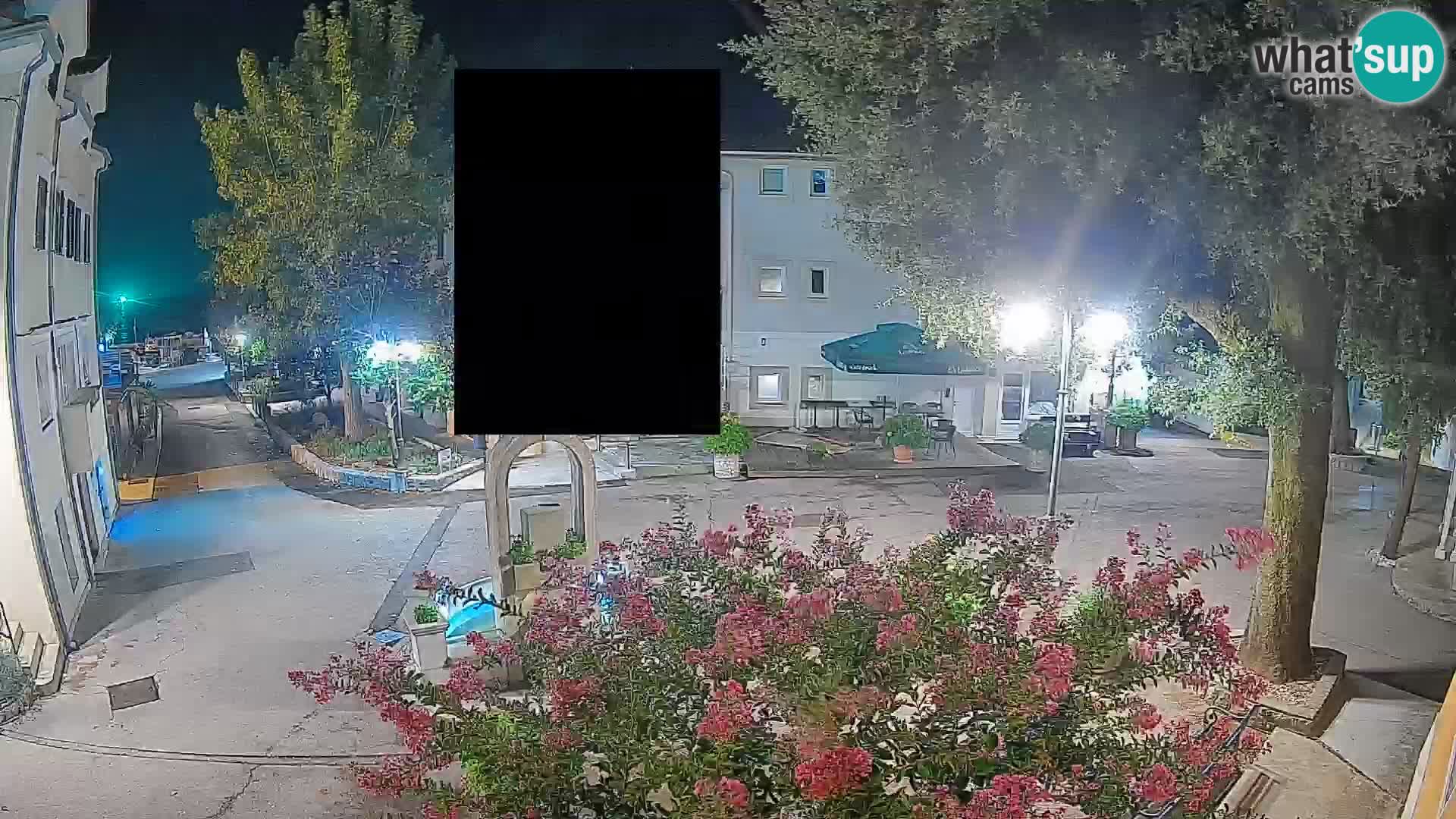 Webcam Centro Draga di Moschiena – Vista live sul centro