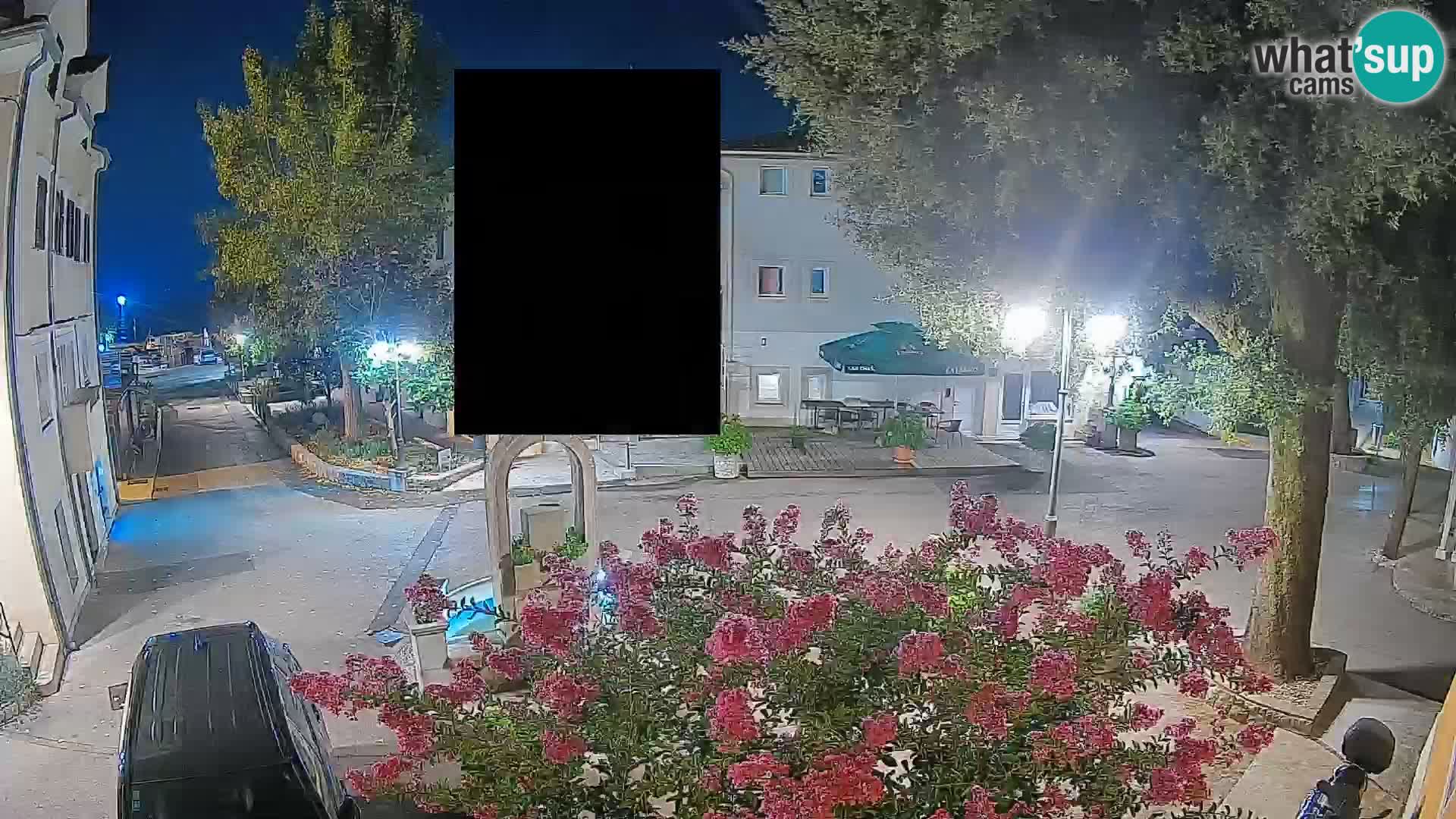 Webcam Mošćenička Draga Zentrum – Liveblick auf das Ortszentrum
