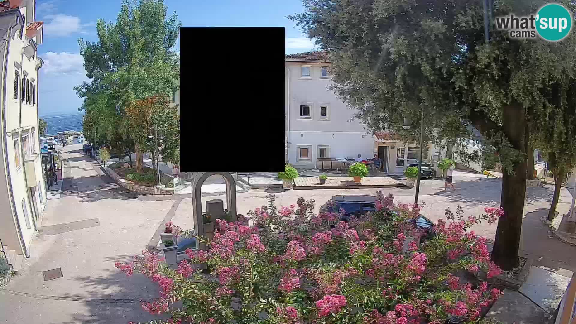 Webcam Mošćenička Draga Zentrum – Liveblick auf das Ortszentrum