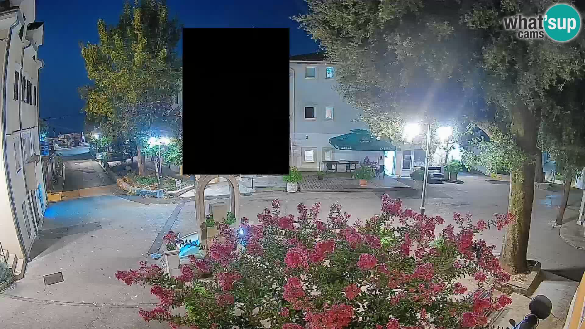 Webcam centre de Mošćenička Draga – Vue en direct du centre-ville