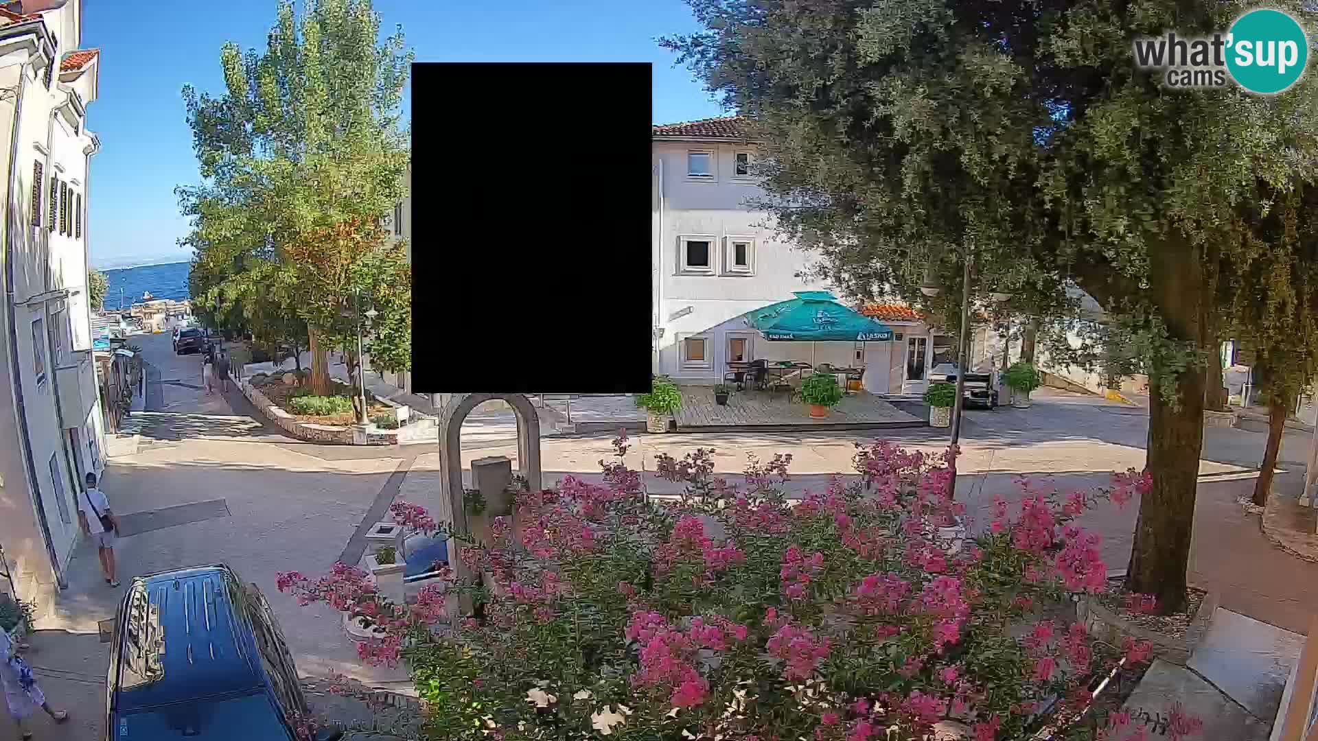 Webcam Mošćenička Draga Zentrum – Liveblick auf das Ortszentrum