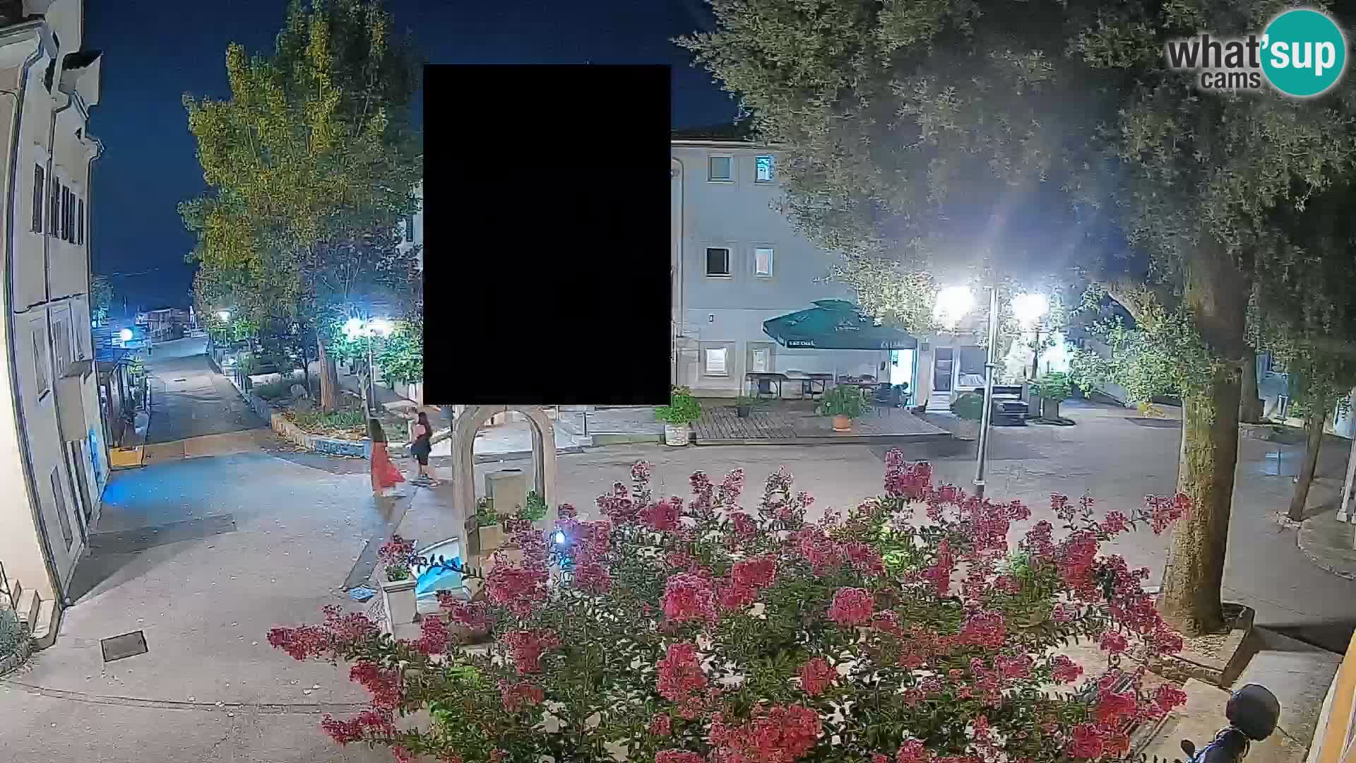 Webcam Centre de Mošćenička Draga – Vue en direct du centre-ville