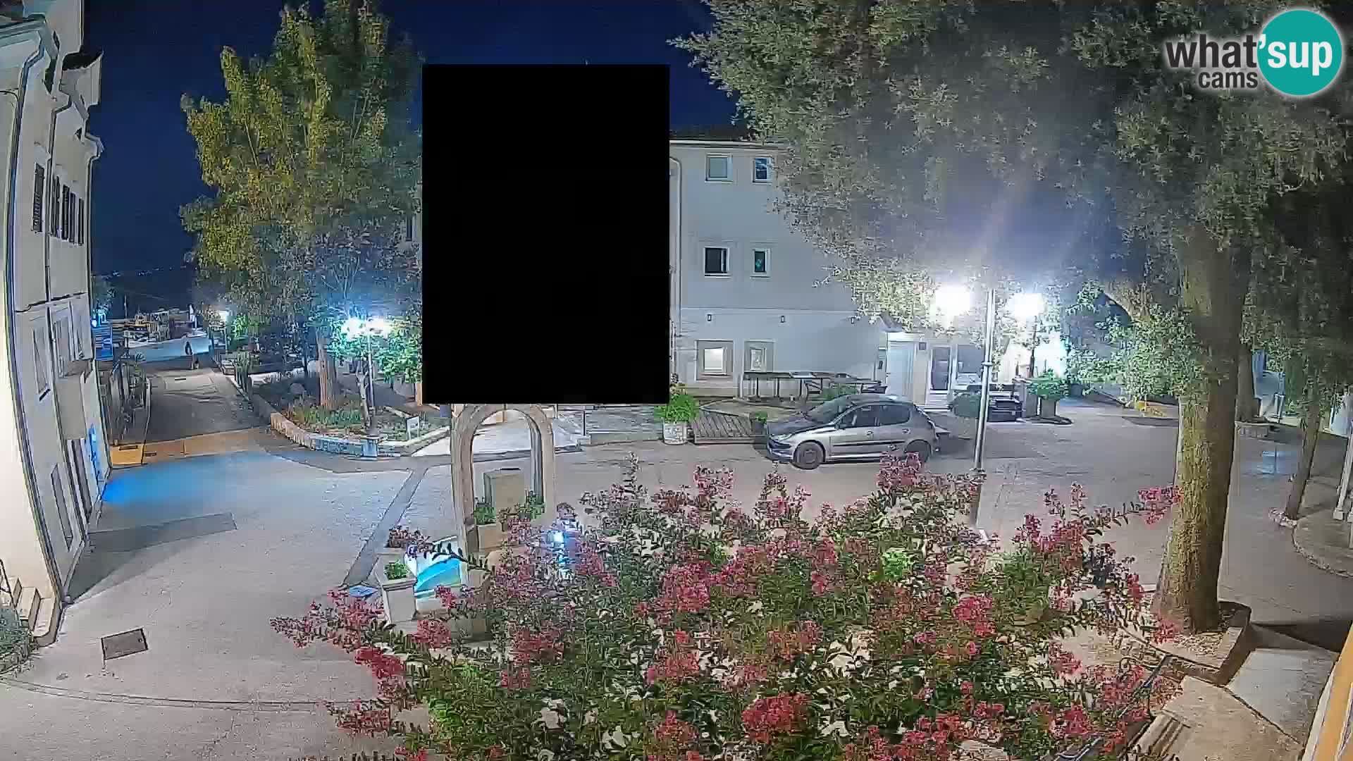 Webcam Mošćenička Draga Center – Live View of the Town Center