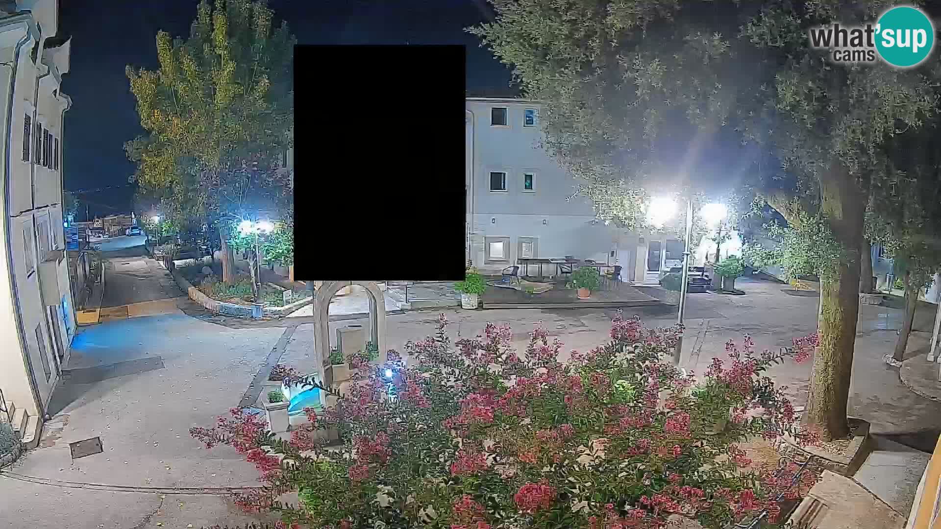 Webcam Mošćenička Draga Center – Live View of the Town Center
