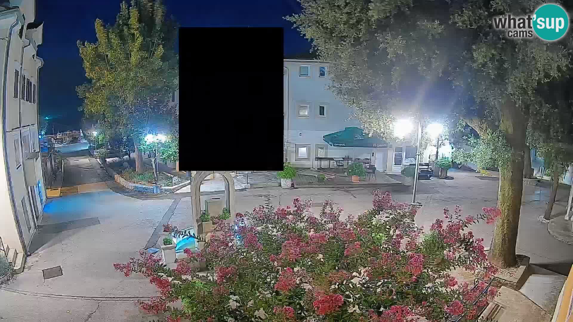 Webcam centre de Mošćenička Draga – Vue en direct du centre-ville