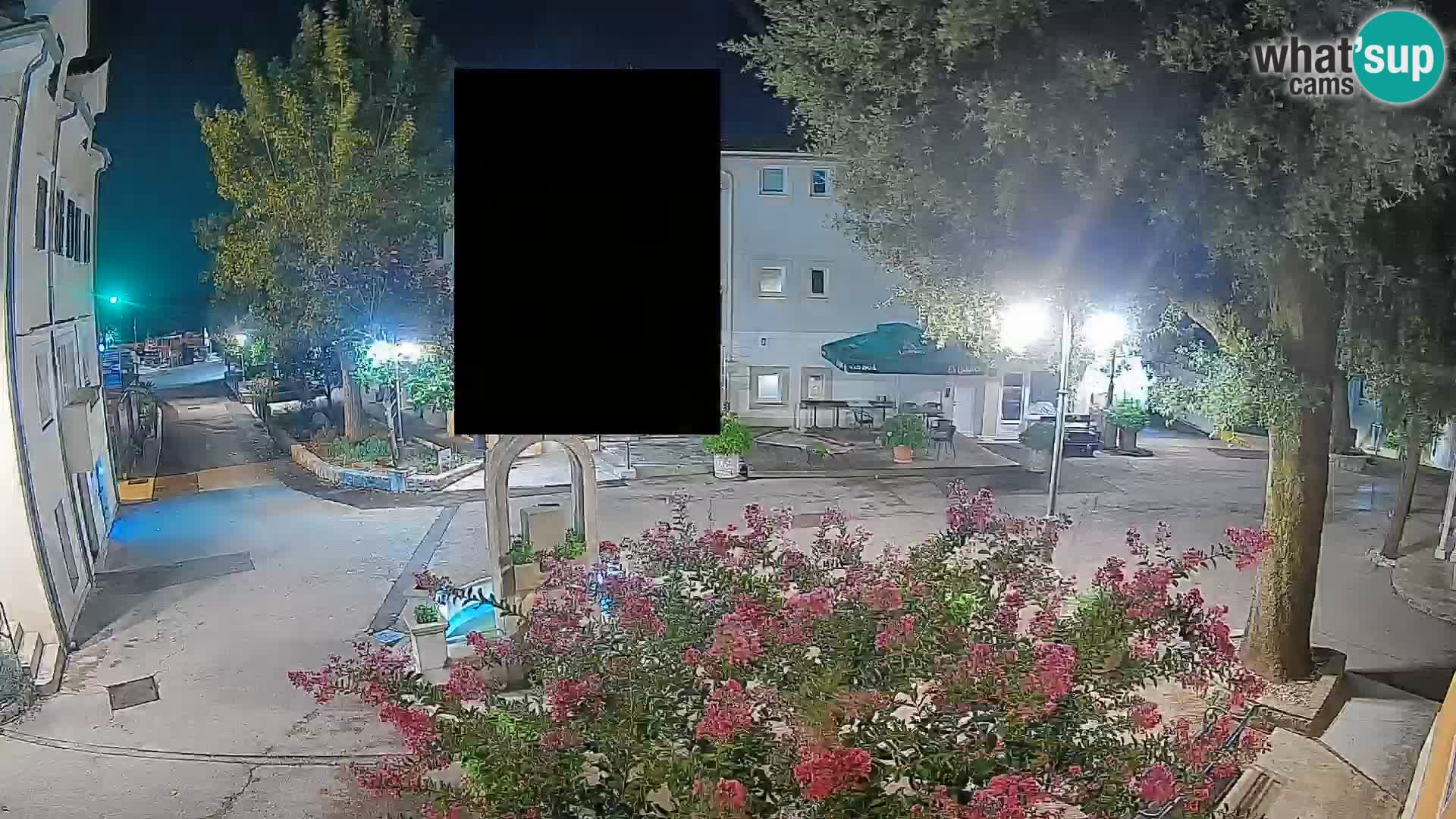 Webcam Mošćenička Draga Center – Live View of the Town Center