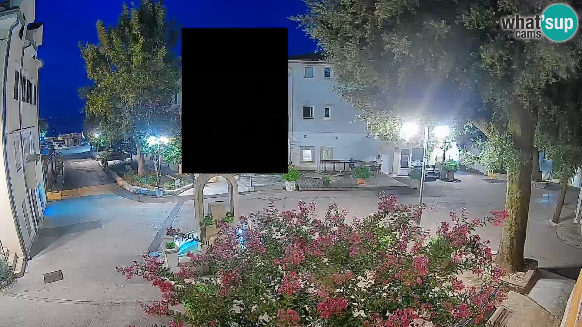 Webcam centre de Mošćenička Draga – Vue en direct du centre-ville
