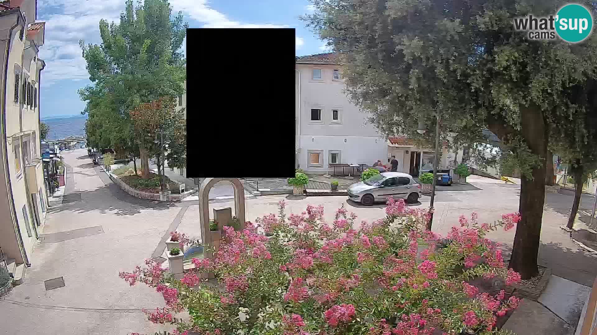 Webcam Mošćenička Draga Zentrum – Liveblick auf das Ortszentrum