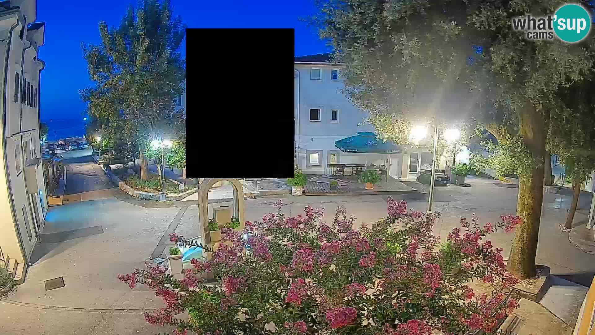 Webcam Mošćenička Draga Zentrum – Liveblick auf das Ortszentrum