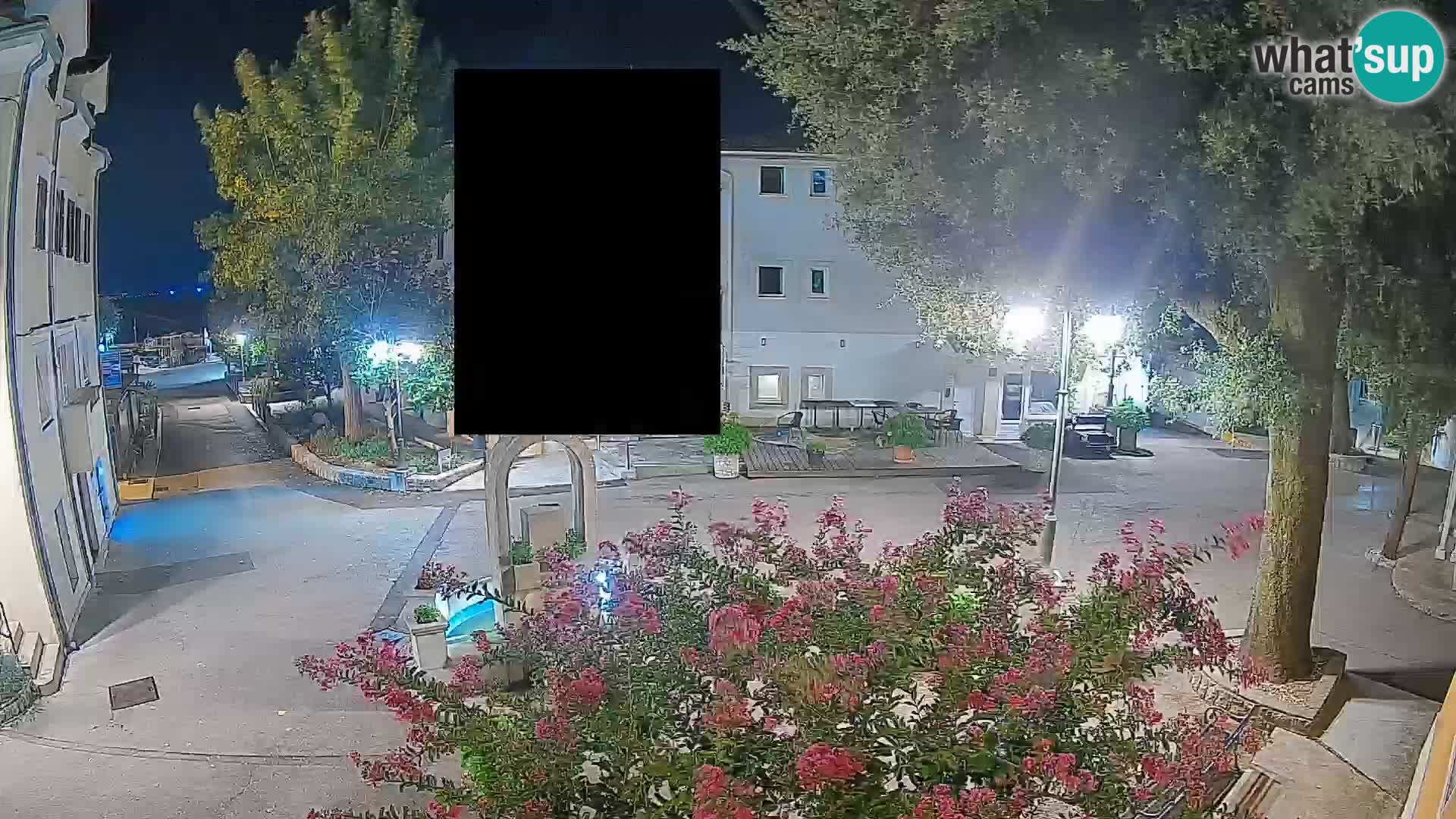 Webcam Mošćenička Draga Center – Live View of the Town Center