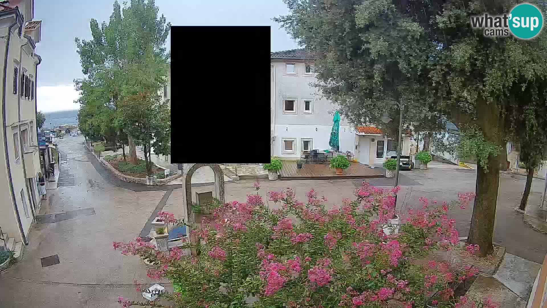 Webcam Mošćenička Draga Zentrum – Liveblick auf das Ortszentrum