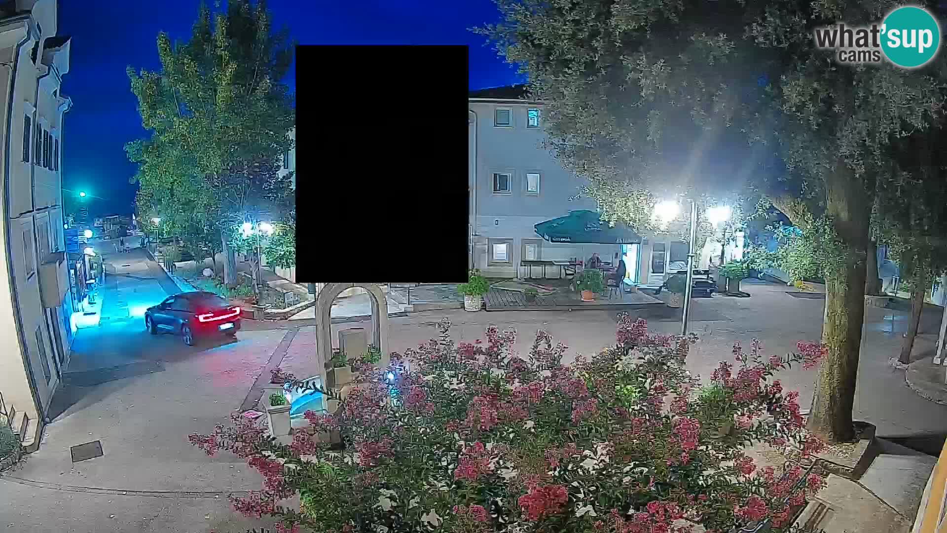 Webcam Centre de Mošćenička Draga – Vue en direct du centre-ville