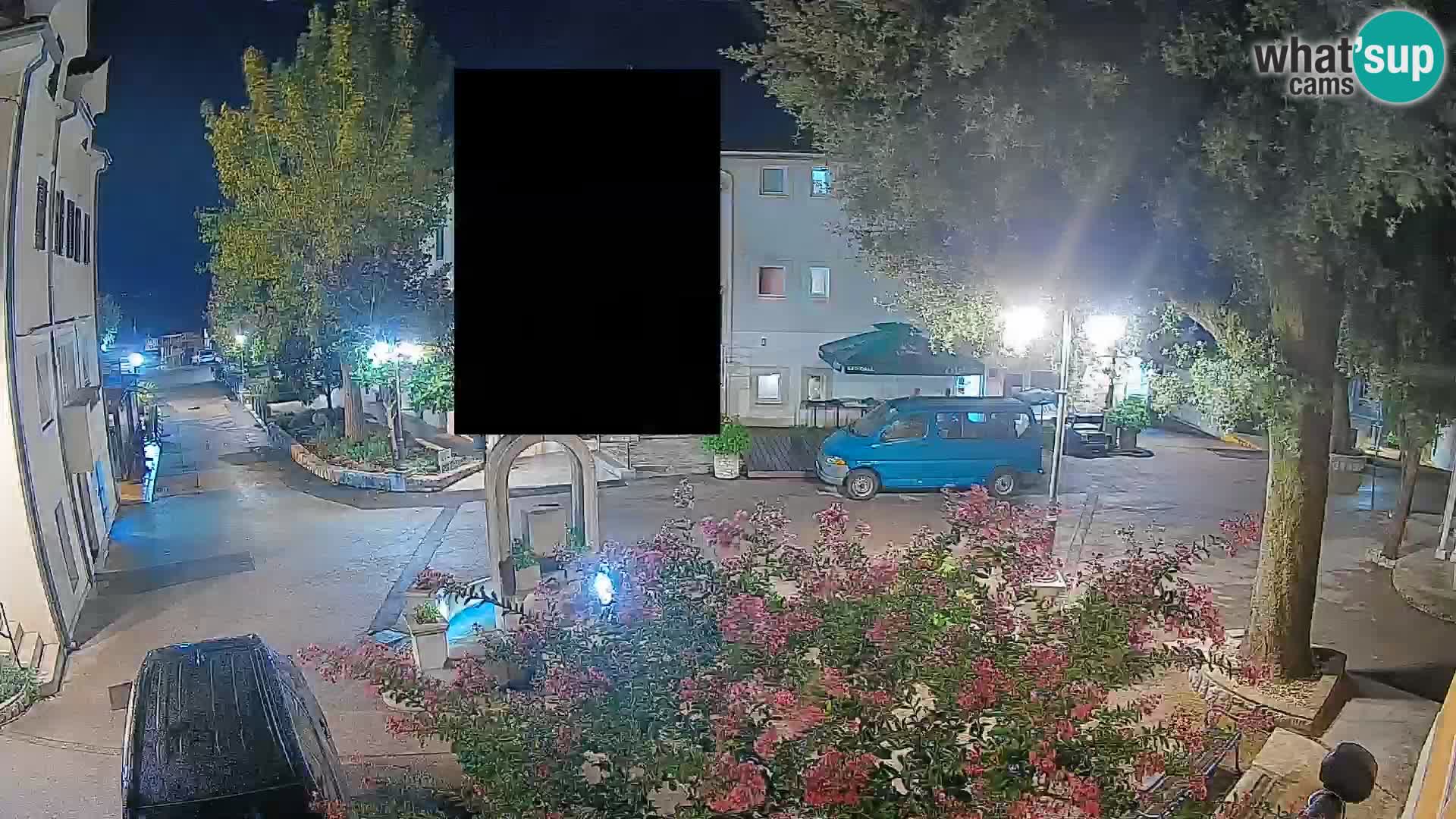 Webcam centre de Mošćenička Draga – Vue en direct du centre-ville