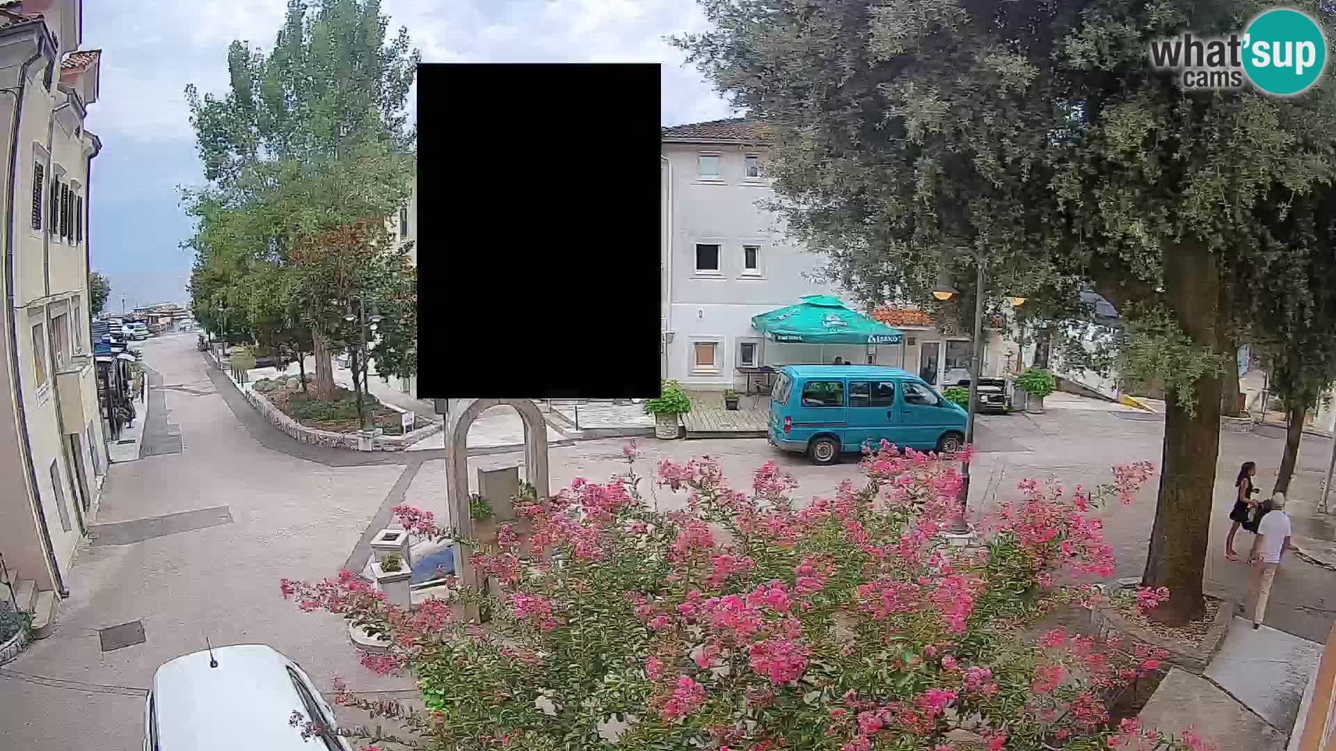 Webcam Mošćenička Draga Zentrum – Liveblick auf das Ortszentrum