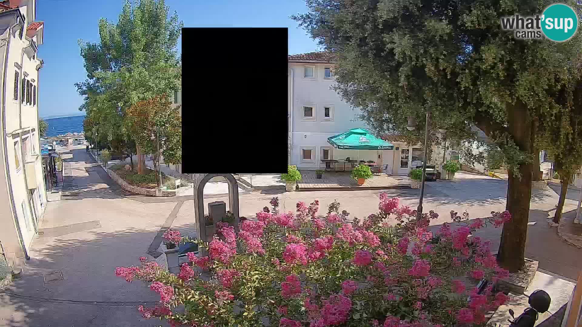 Webcam Mošćenička Draga Zentrum – Liveblick auf das Ortszentrum