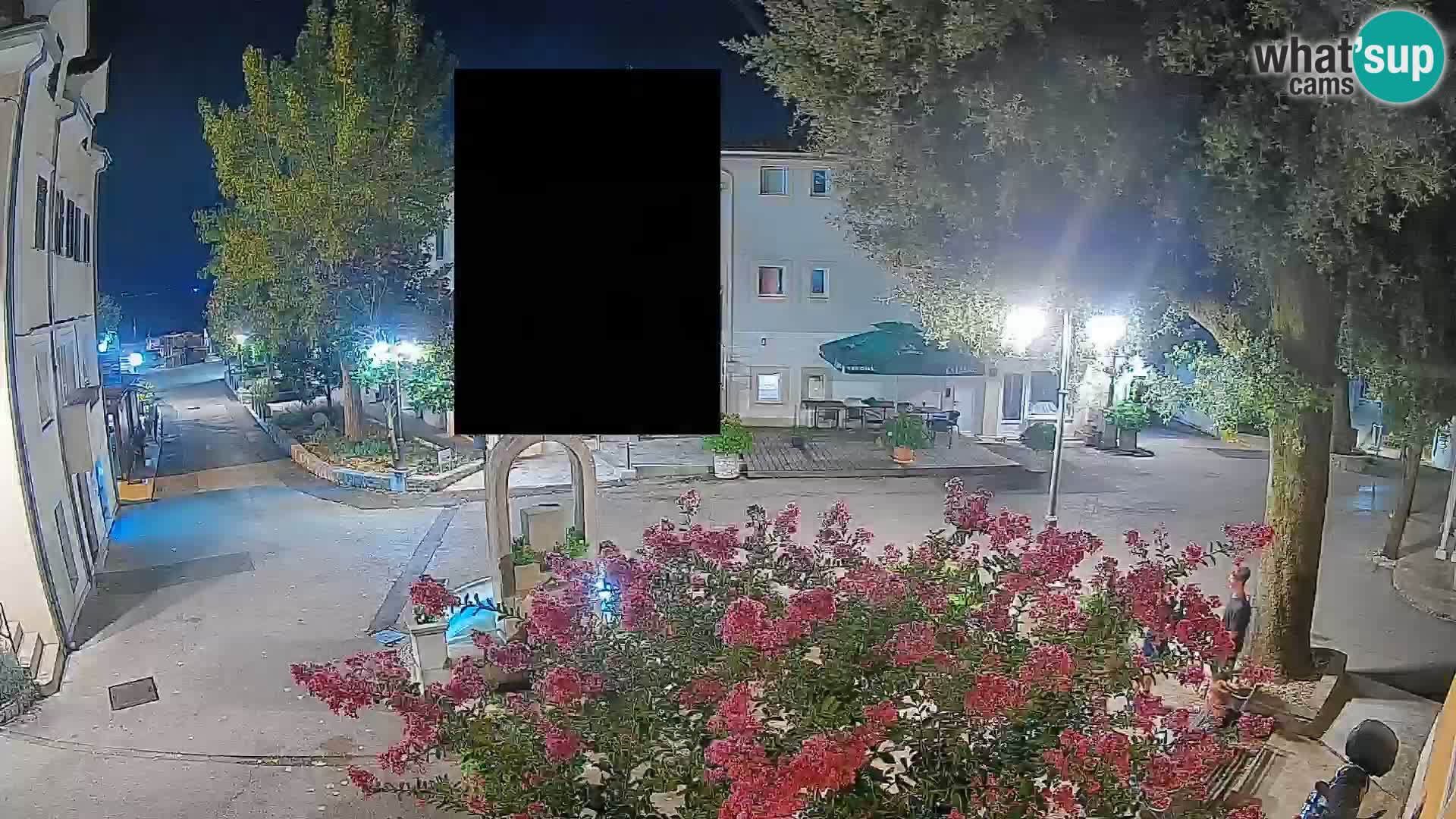 Webcam centre de Mošćenička Draga – Vue en direct du centre-ville