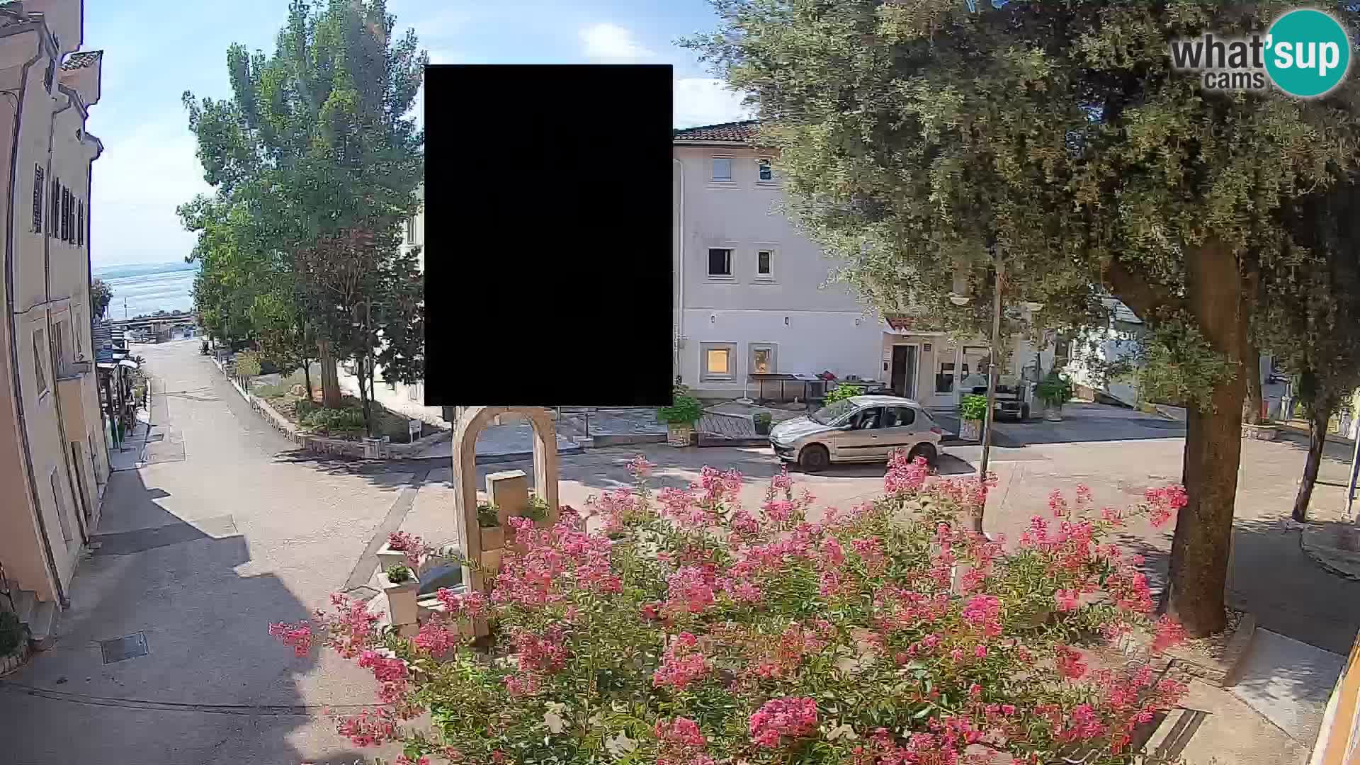 Webcam Mošćenička Draga Center – Live View of the Town Center