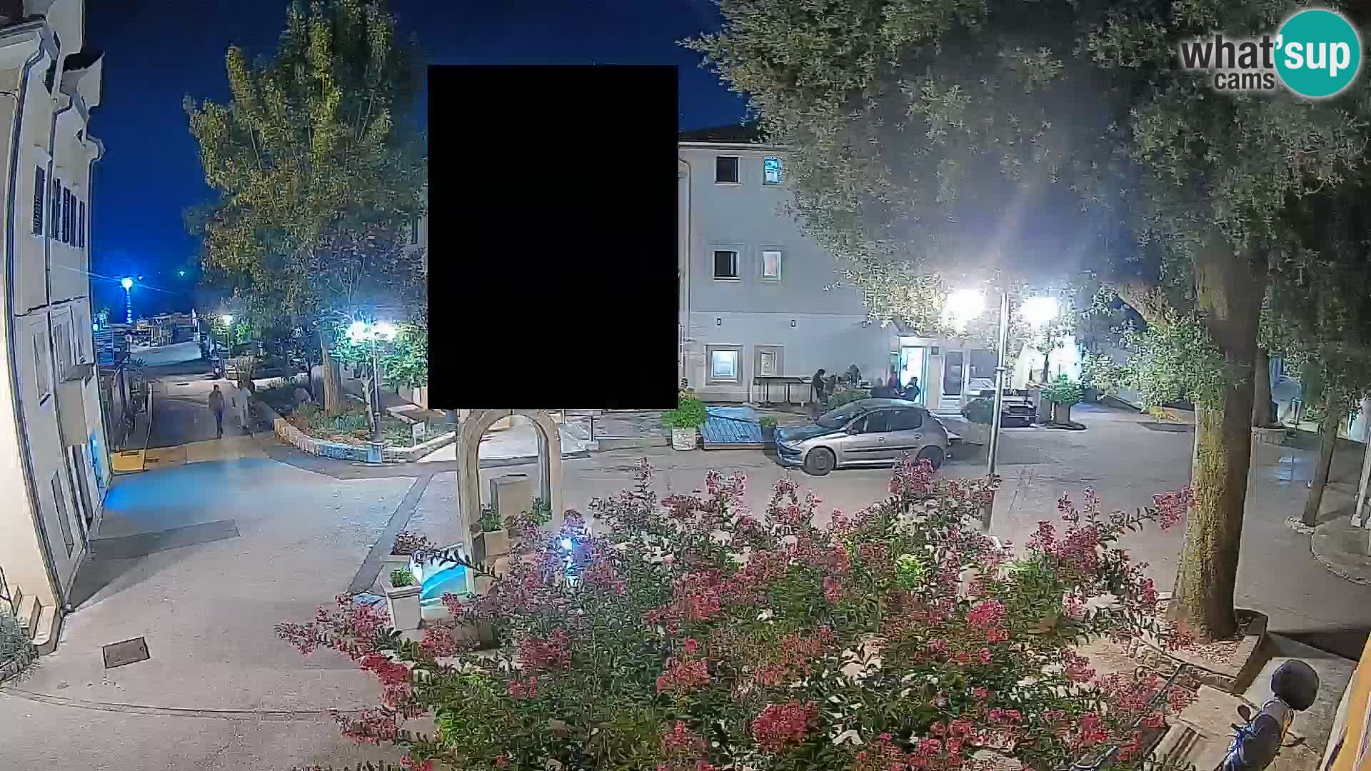Webcam Centre de Mošćenička Draga – Vue en direct du centre-ville