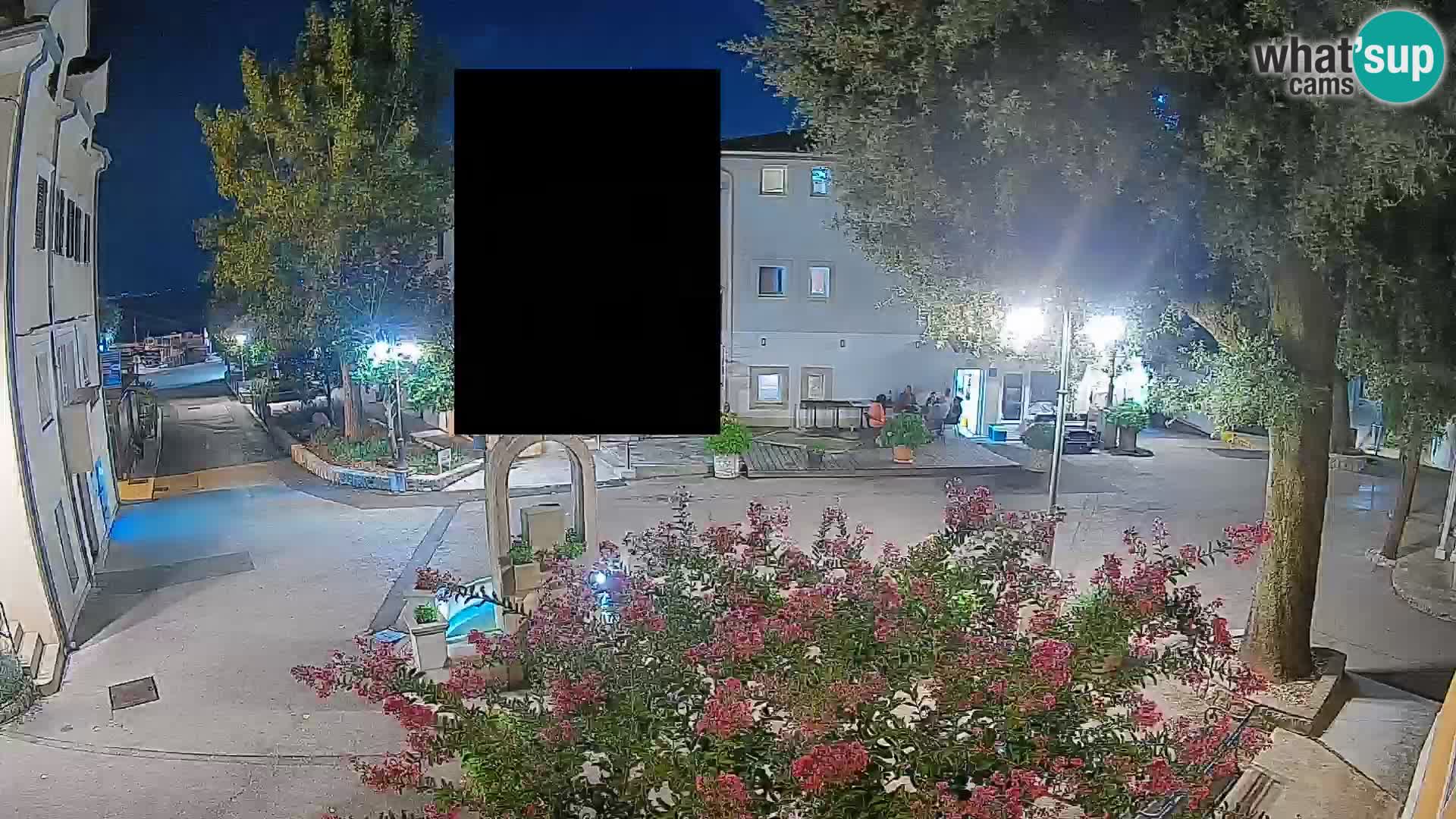 Webcam Mošćenička Draga Center – Live View of the Town Center