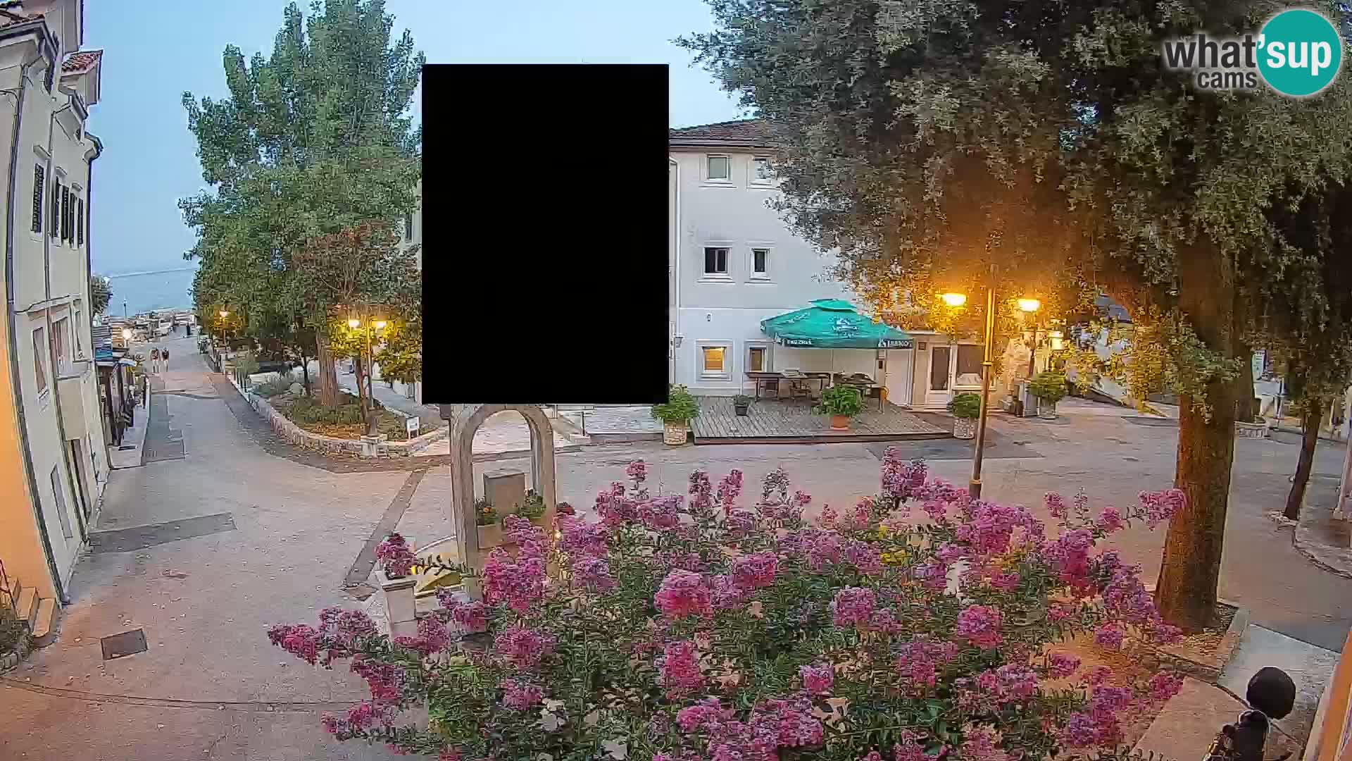 Webcam Mošćenička Draga Zentrum – Liveblick auf das Ortszentrum