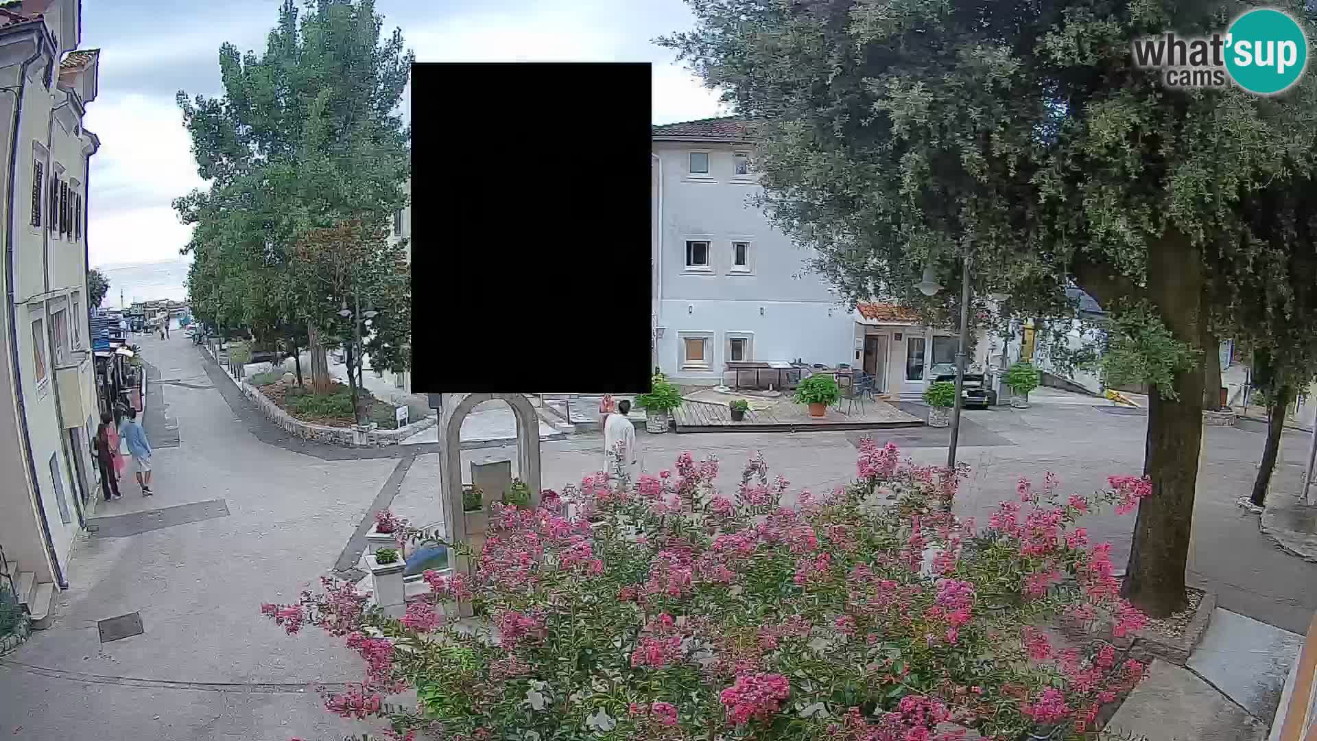 Webcam Mošćenička Draga Zentrum – Liveblick auf das Ortszentrum