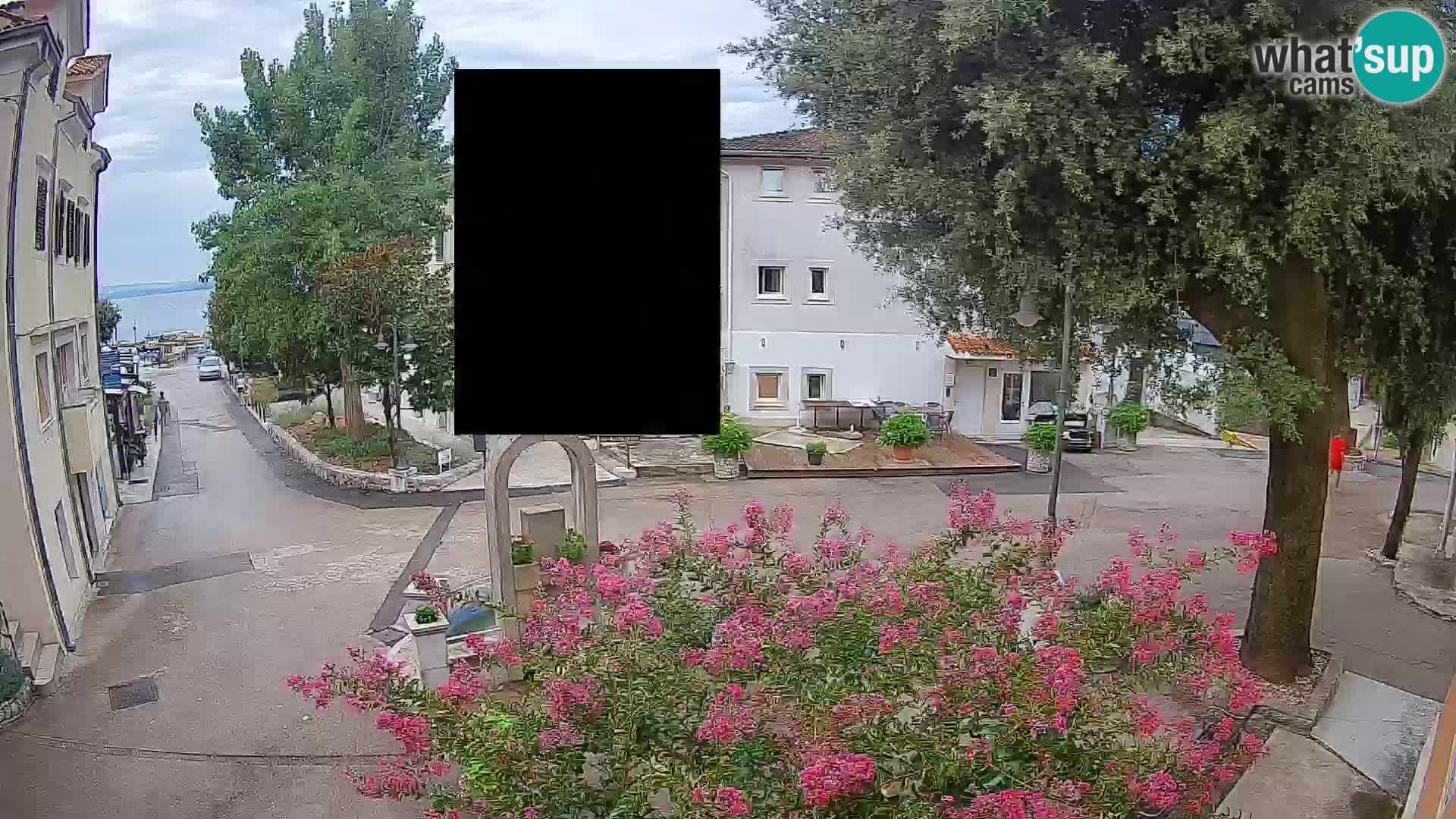 Webcam Mošćenička Draga Zentrum – Liveblick auf das Ortszentrum