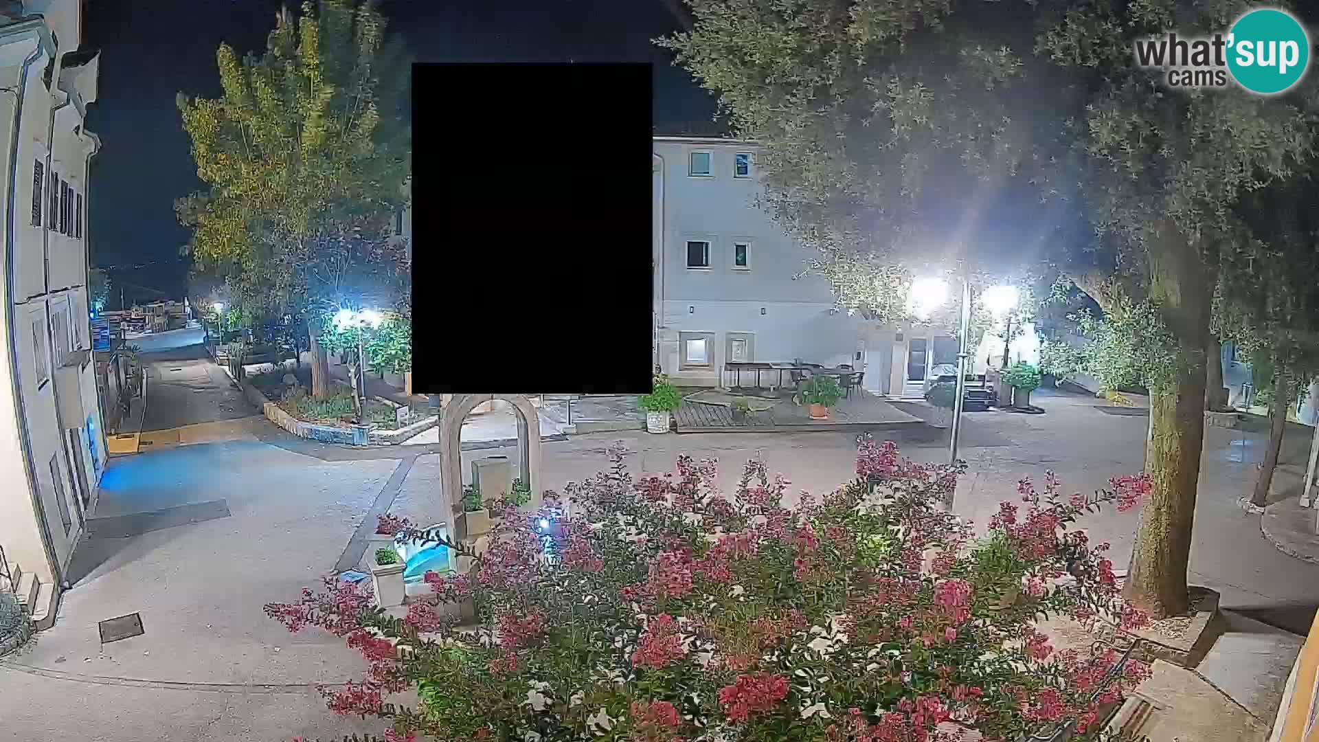 Webcam Centro Draga di Moschiena – Vista live sul centro