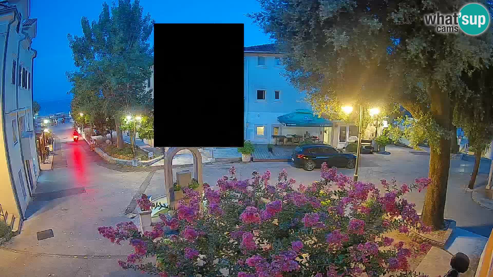 Webcam centre de Mošćenička Draga – Vue en direct du centre-ville