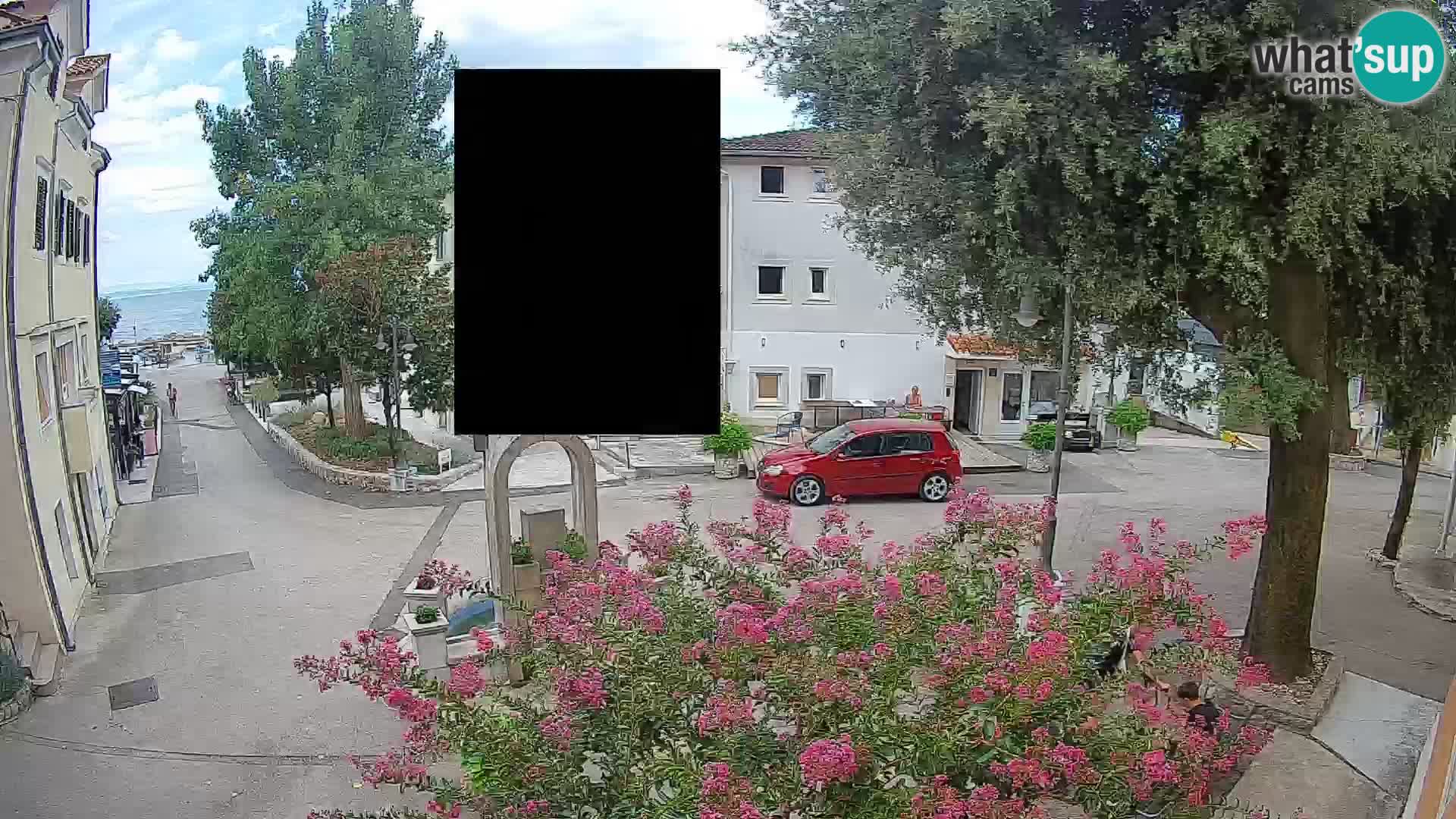 Webcam Mošćenička Draga Zentrum – Liveblick auf das Ortszentrum