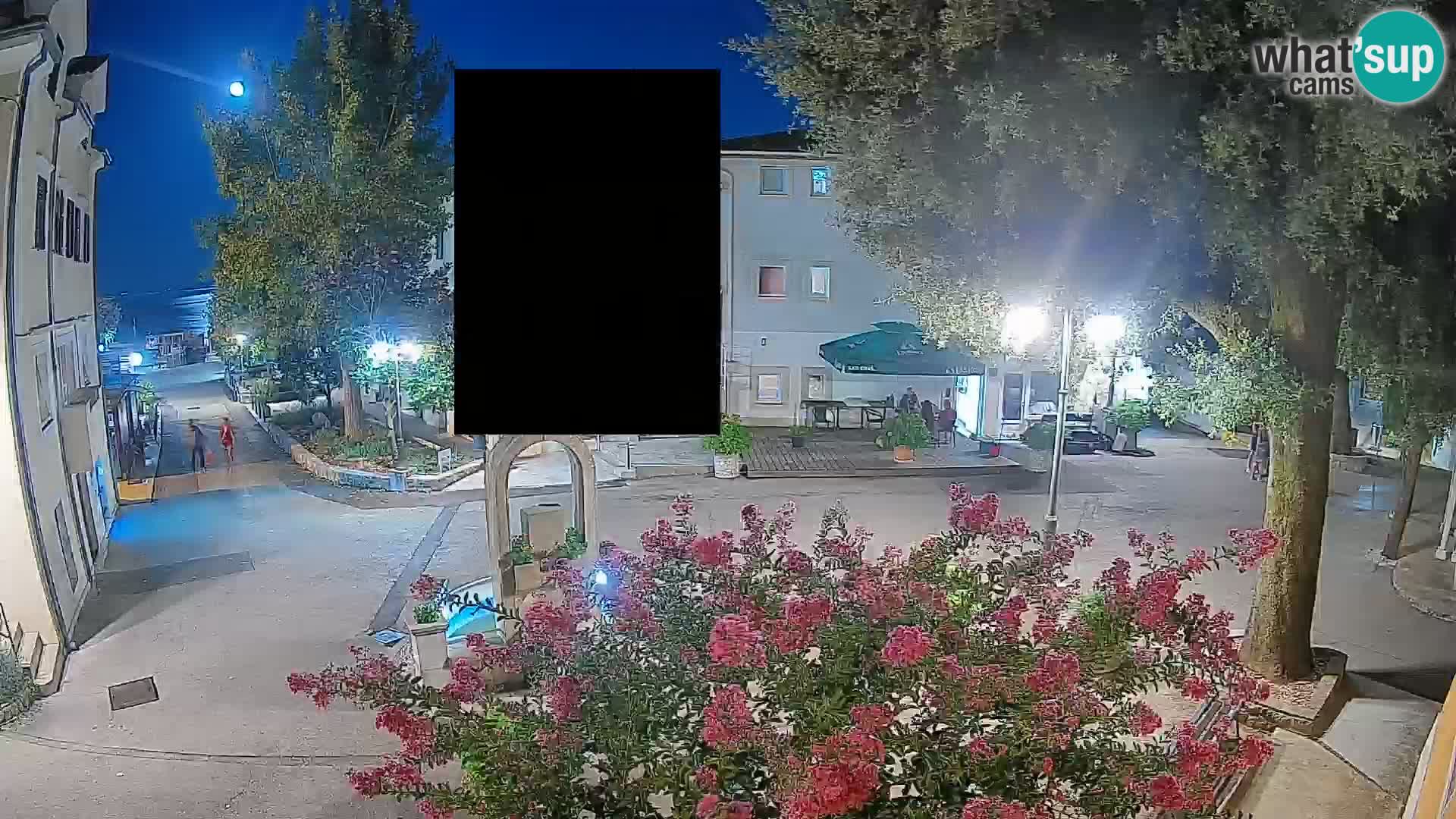 Webcam Mošćenička Draga Center – Live View of the Town Center