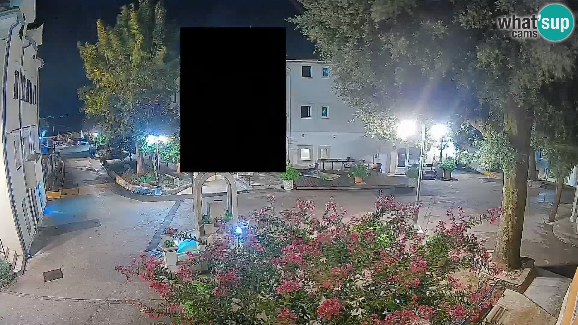 Webcam Mošćenička Draga Center – Live View of the Town Center