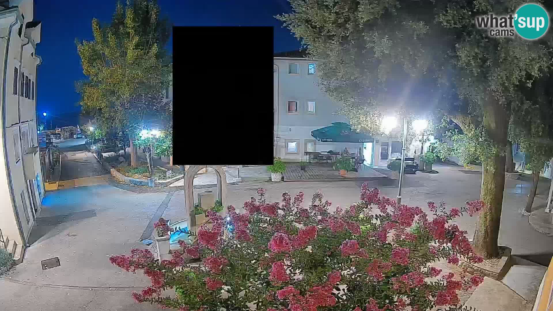 Webcam Centre de Mošćenička Draga – Vue en direct du centre-ville