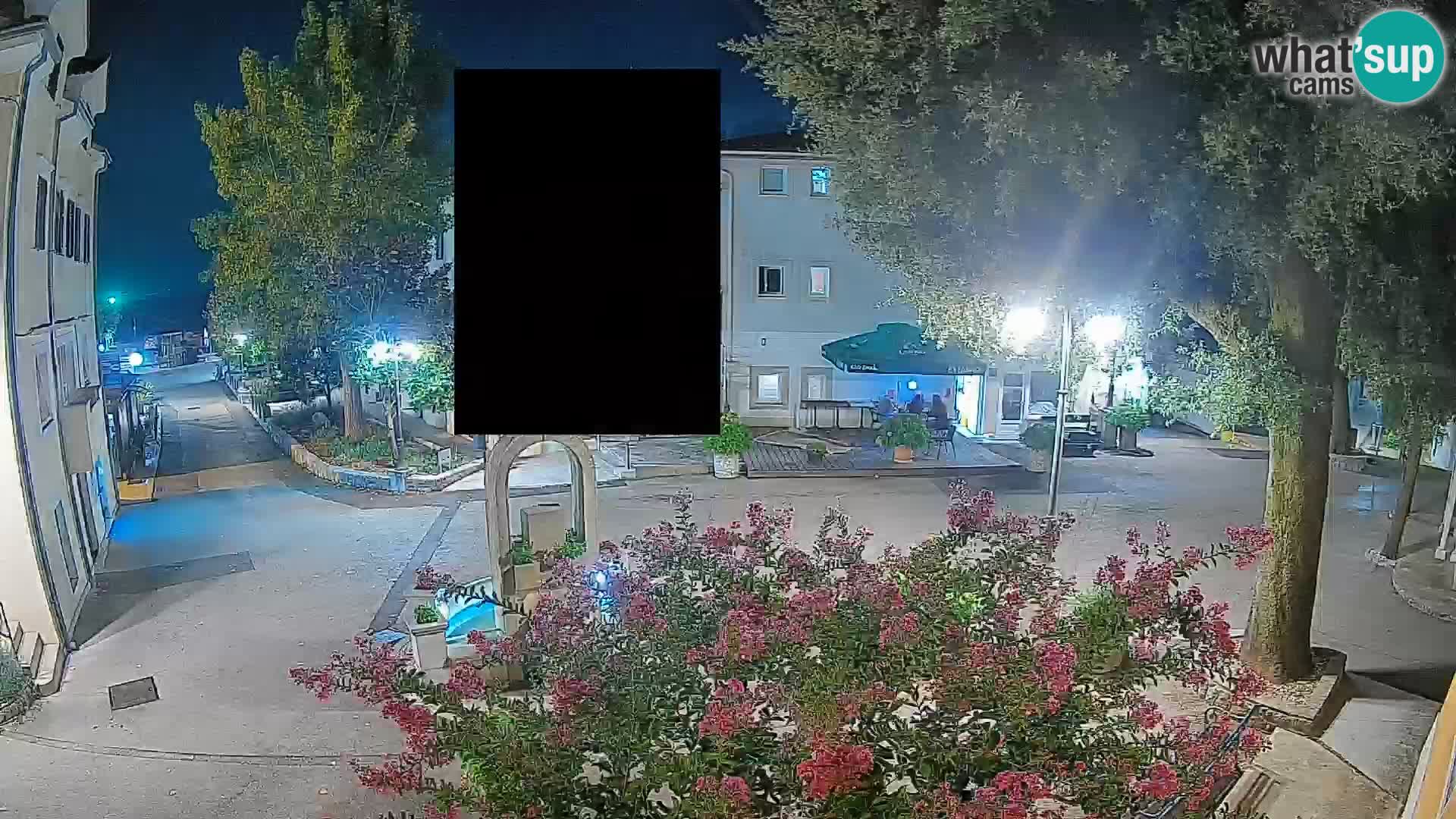 Webcam centre de Mošćenička Draga – Vue en direct du centre-ville